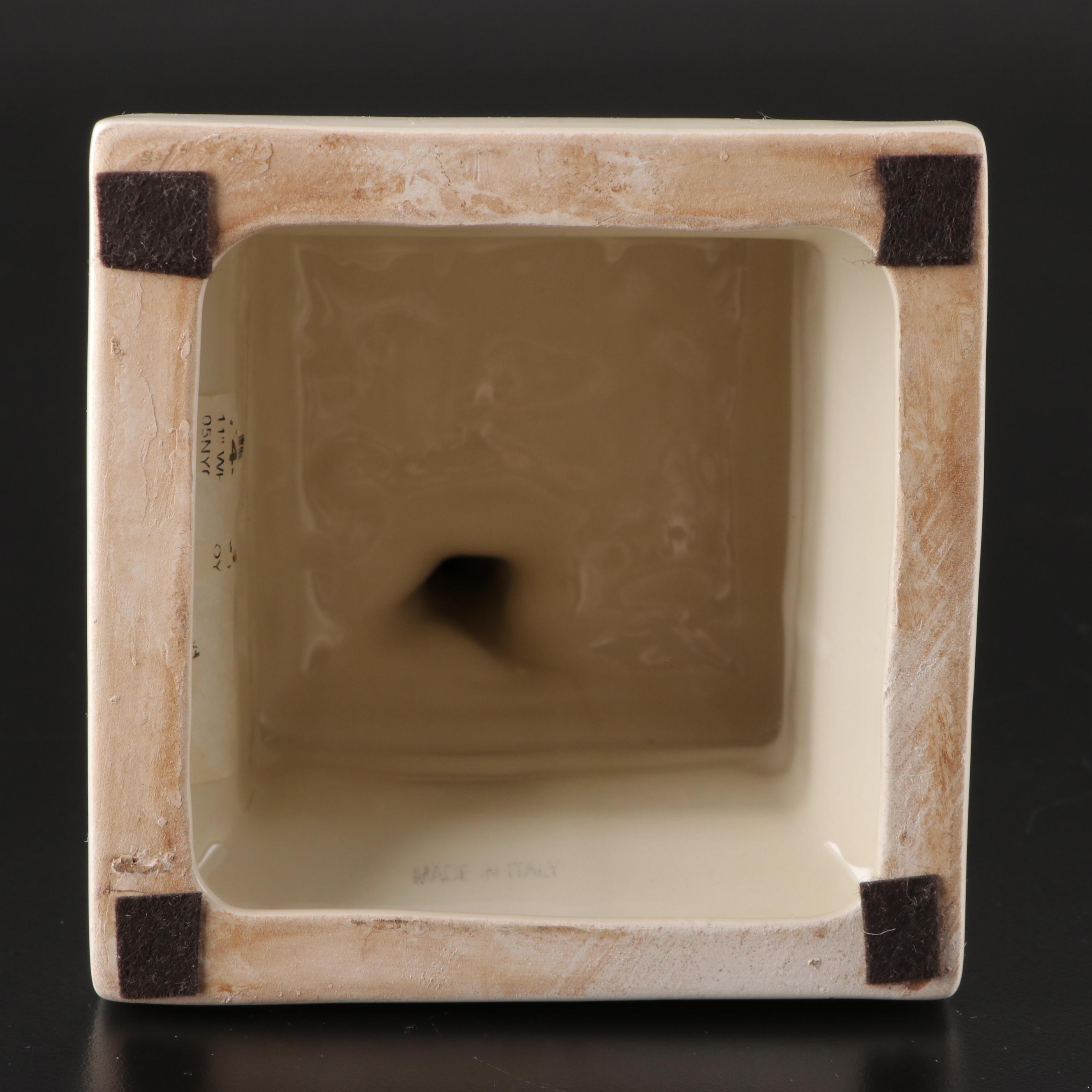 Italian Capodimonte Style Ceramic Figurines