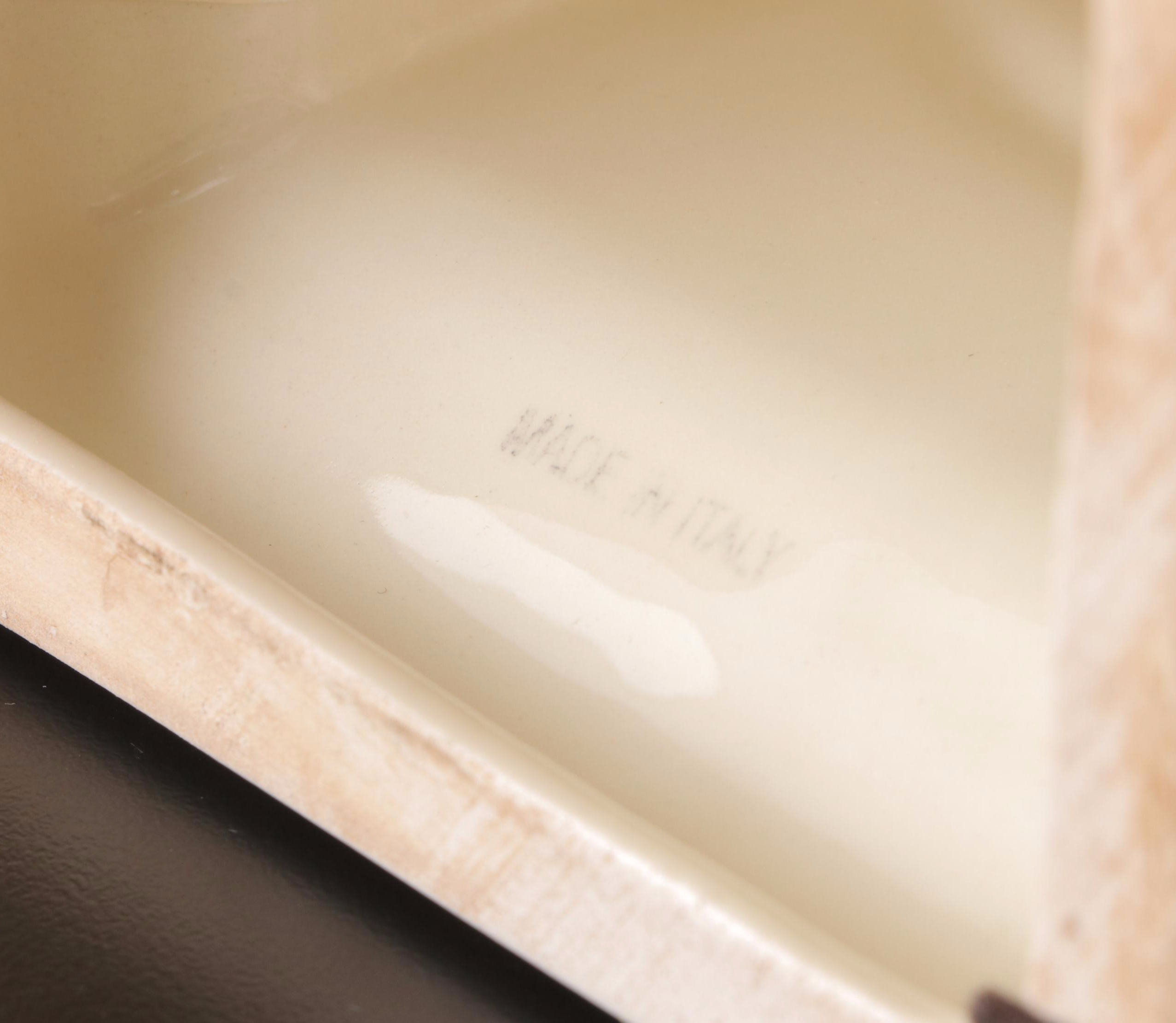 Italian Capodimonte Style Ceramic Figurines