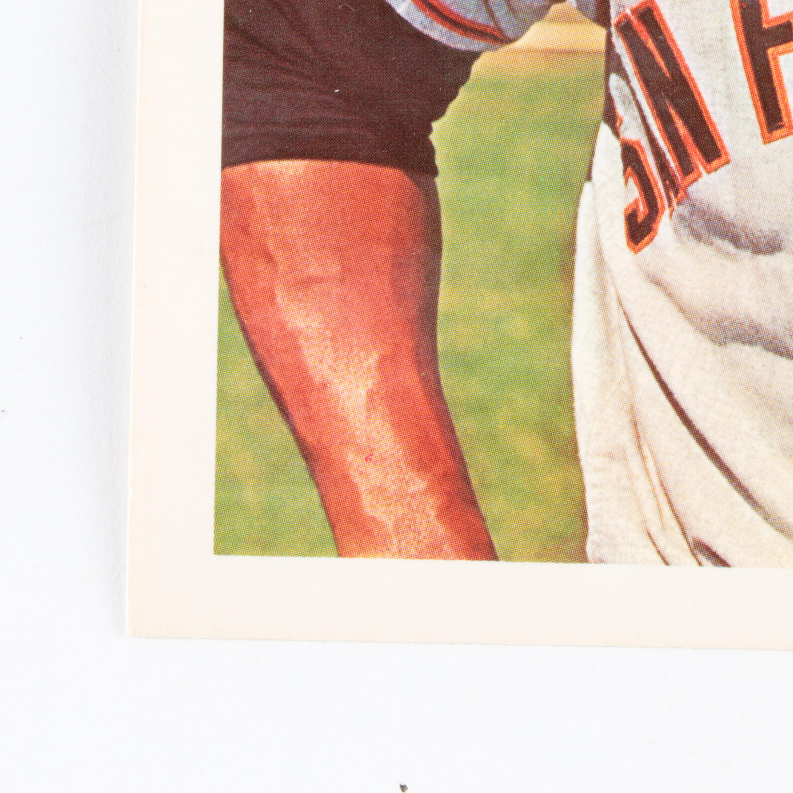 1967 Dexter Press Premiums Willie Mays and Roberto Clemente Baseball Cards