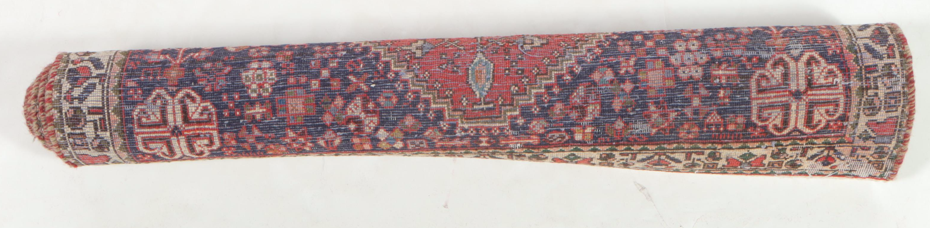 3'1 x 4'11 Hand-Knotted Persian Abadeh Accent Rug