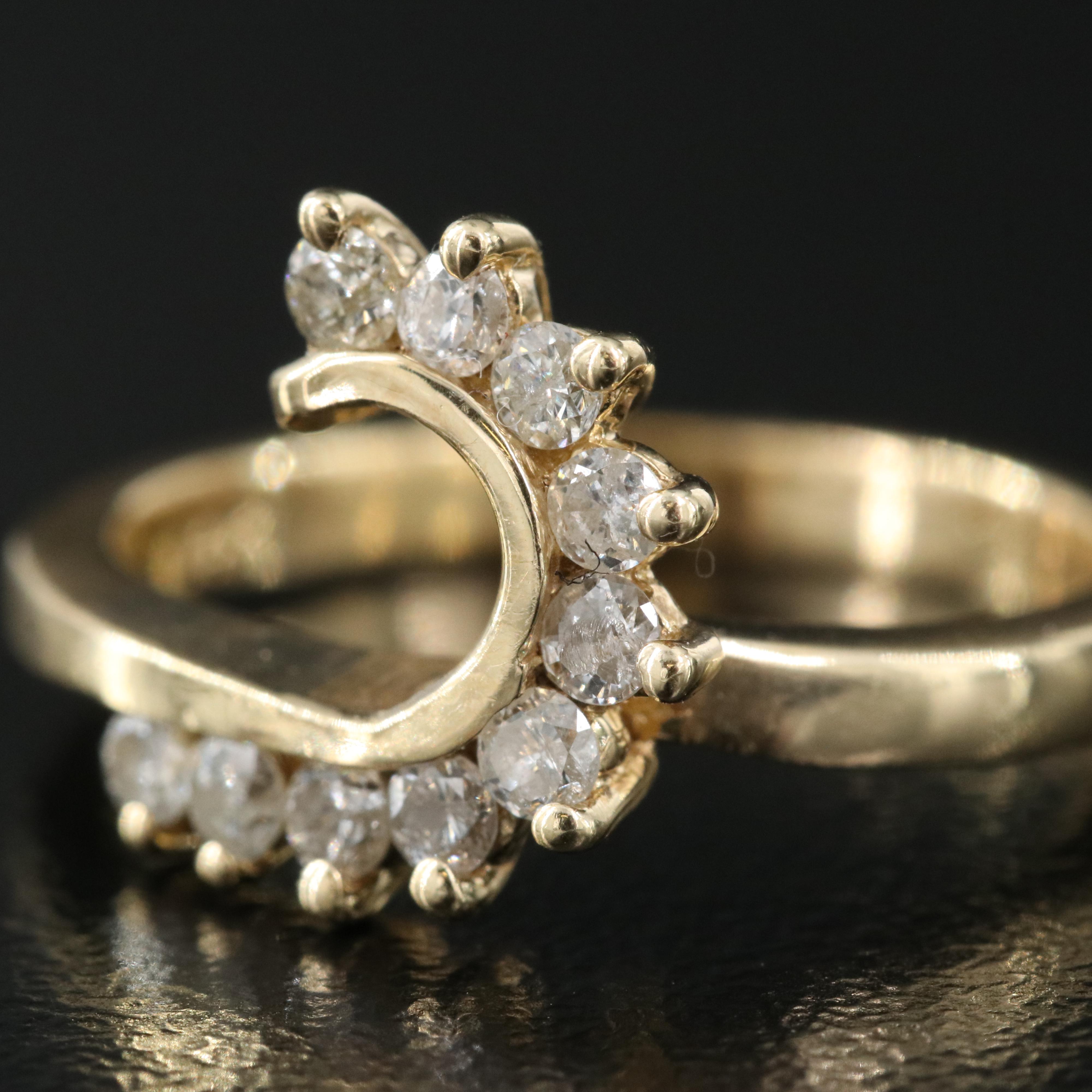 14K 0.25 CTW Diamond Ring