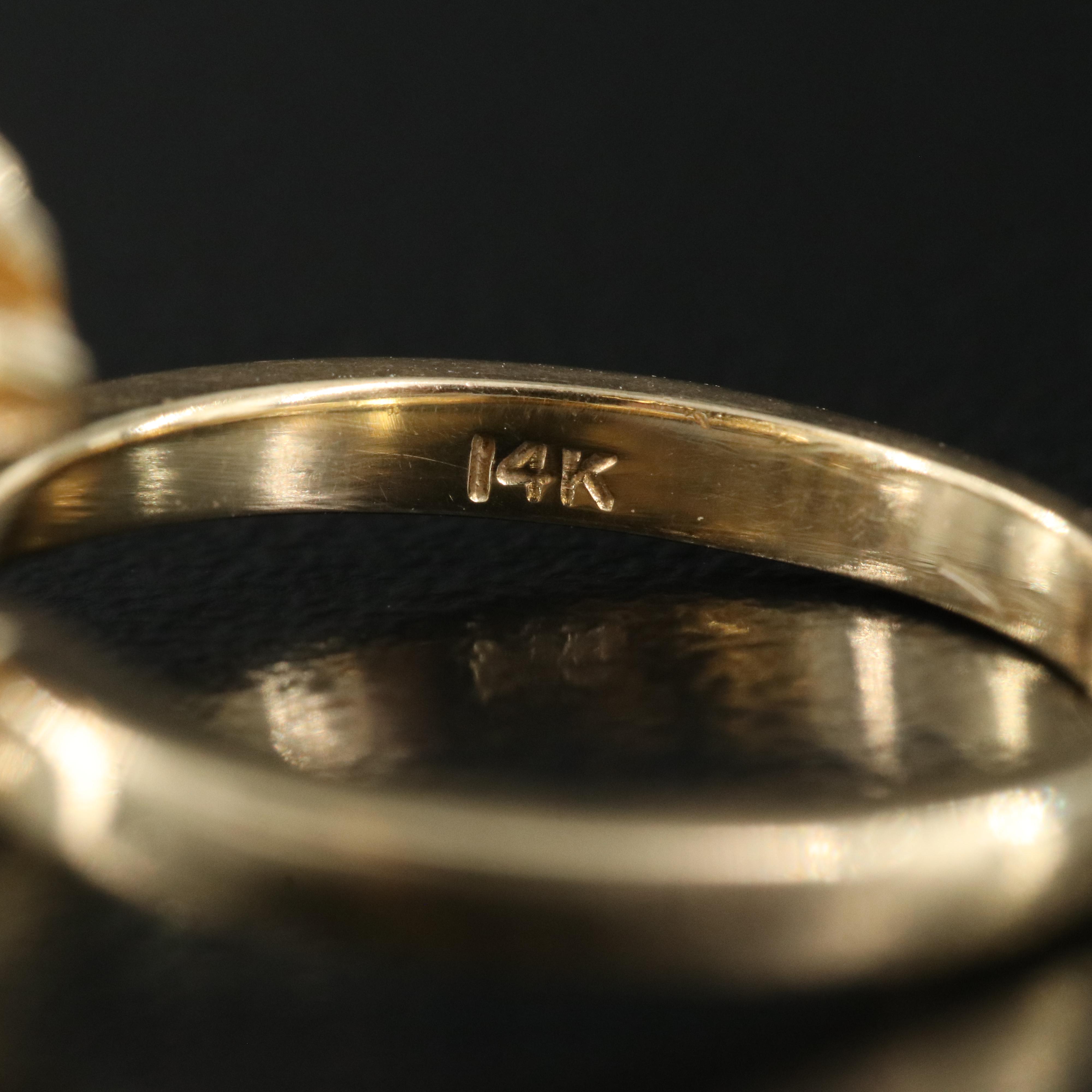 14K 0.25 CTW Diamond Ring