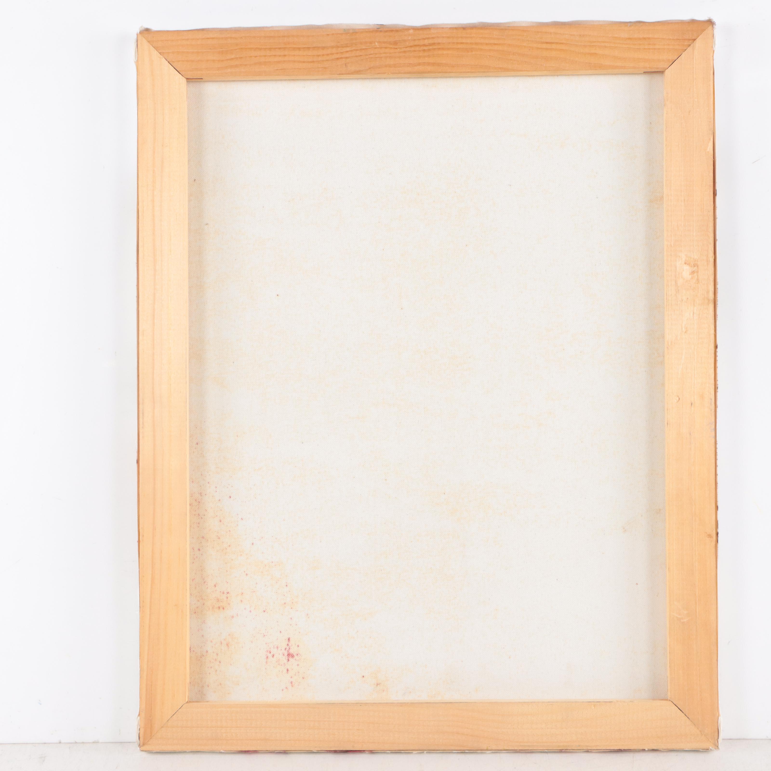 David Mueller Oil Painting of a Babbling Brook