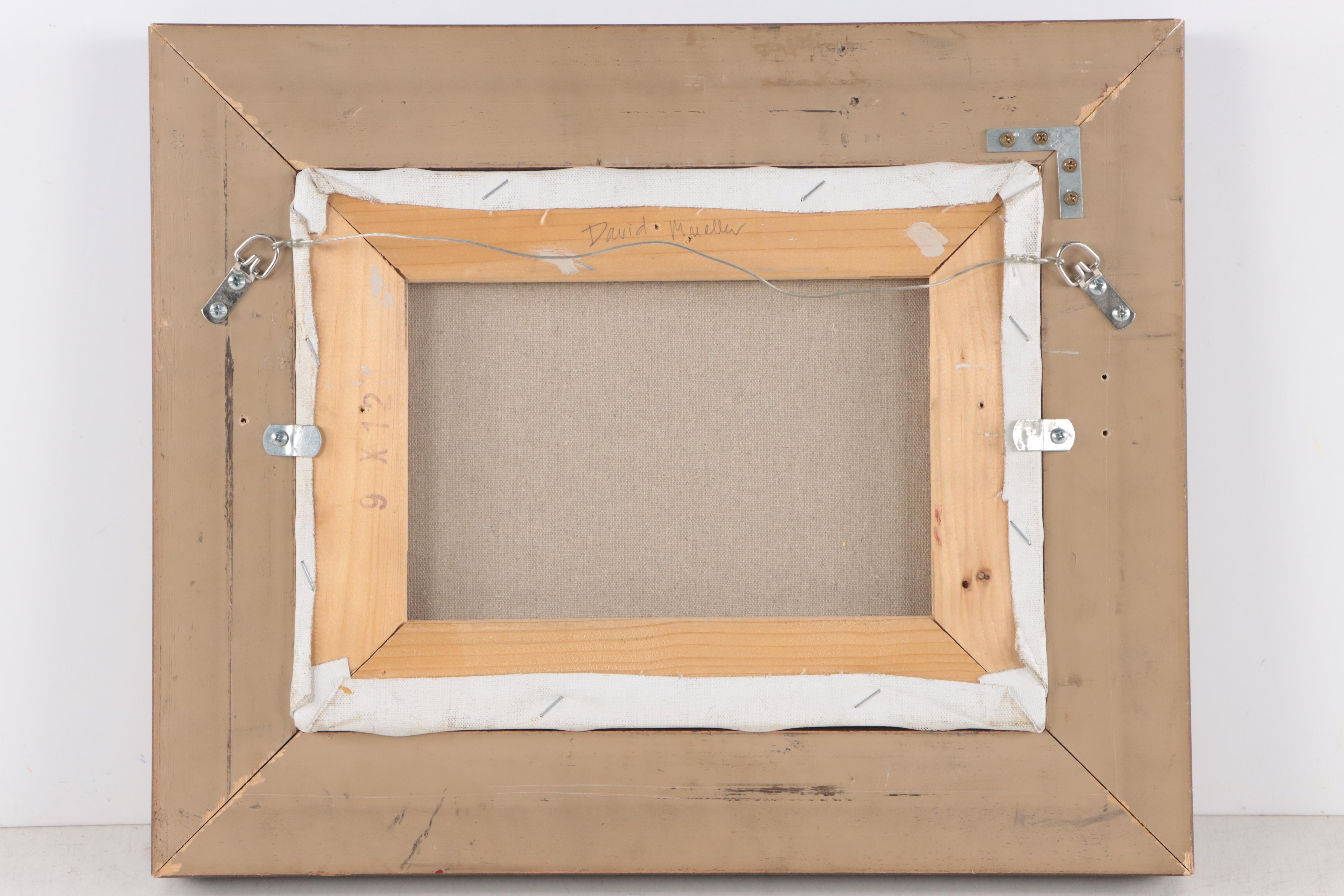 David Mueller Oil Painting of Reclining Female Nude