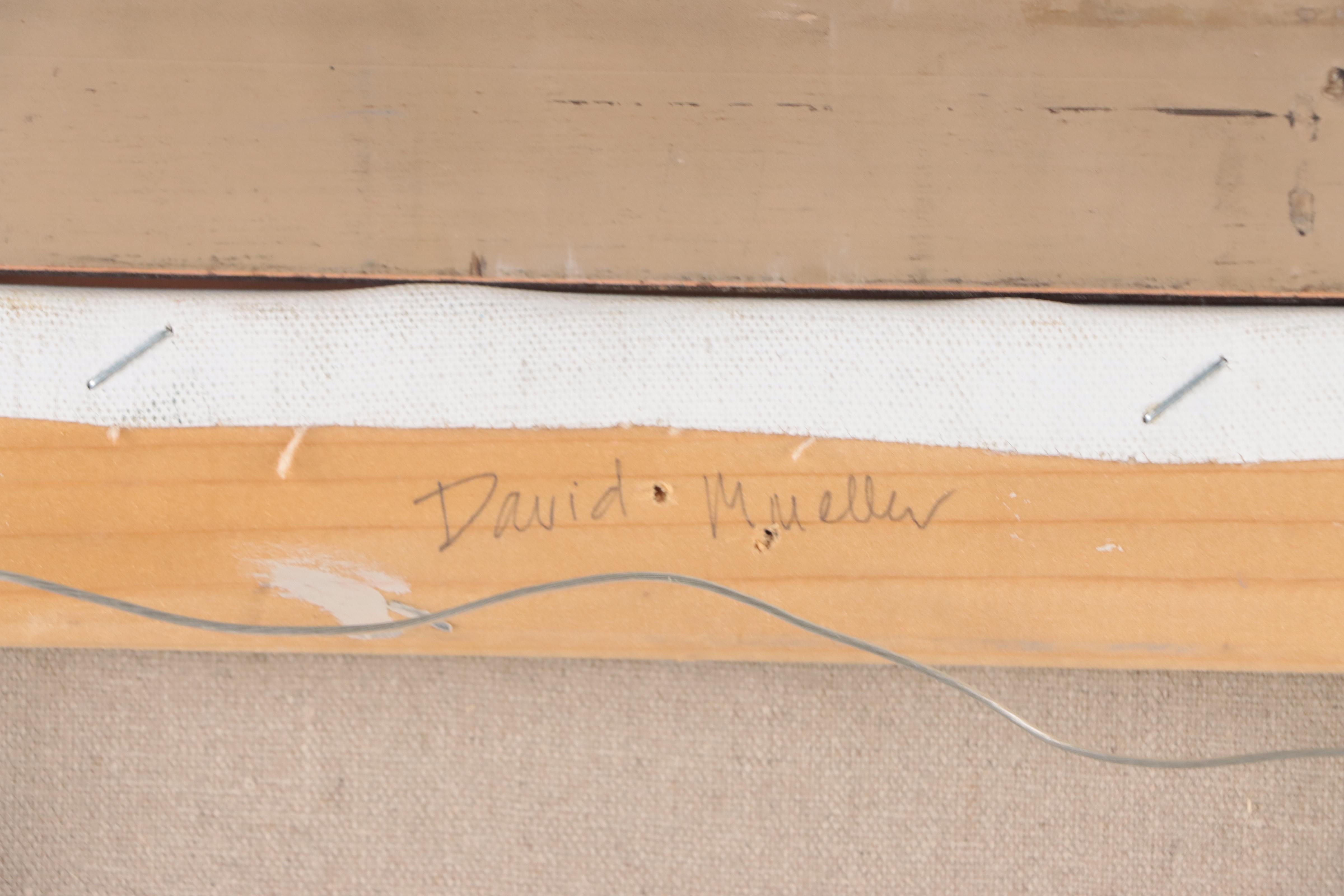 David Mueller Oil Painting of Reclining Female Nude