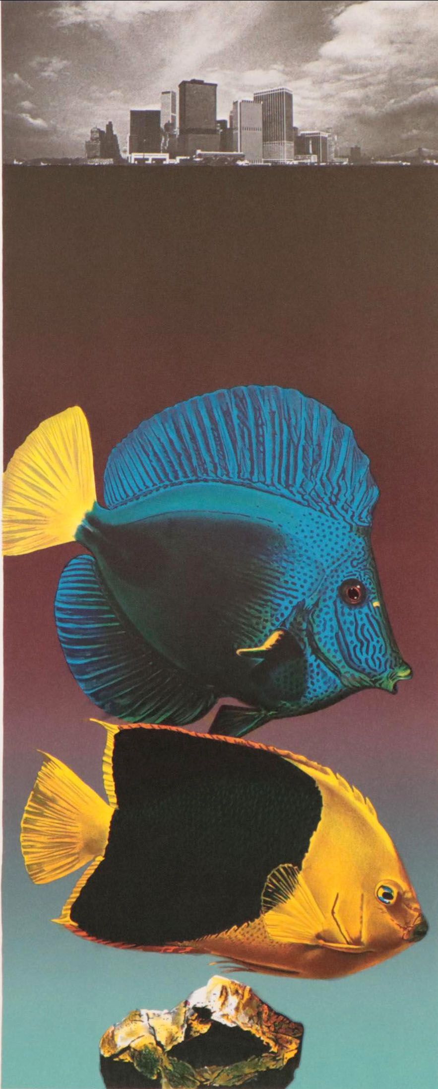 Michael Knigin Color Lithograph "Romantic Lead," 1978