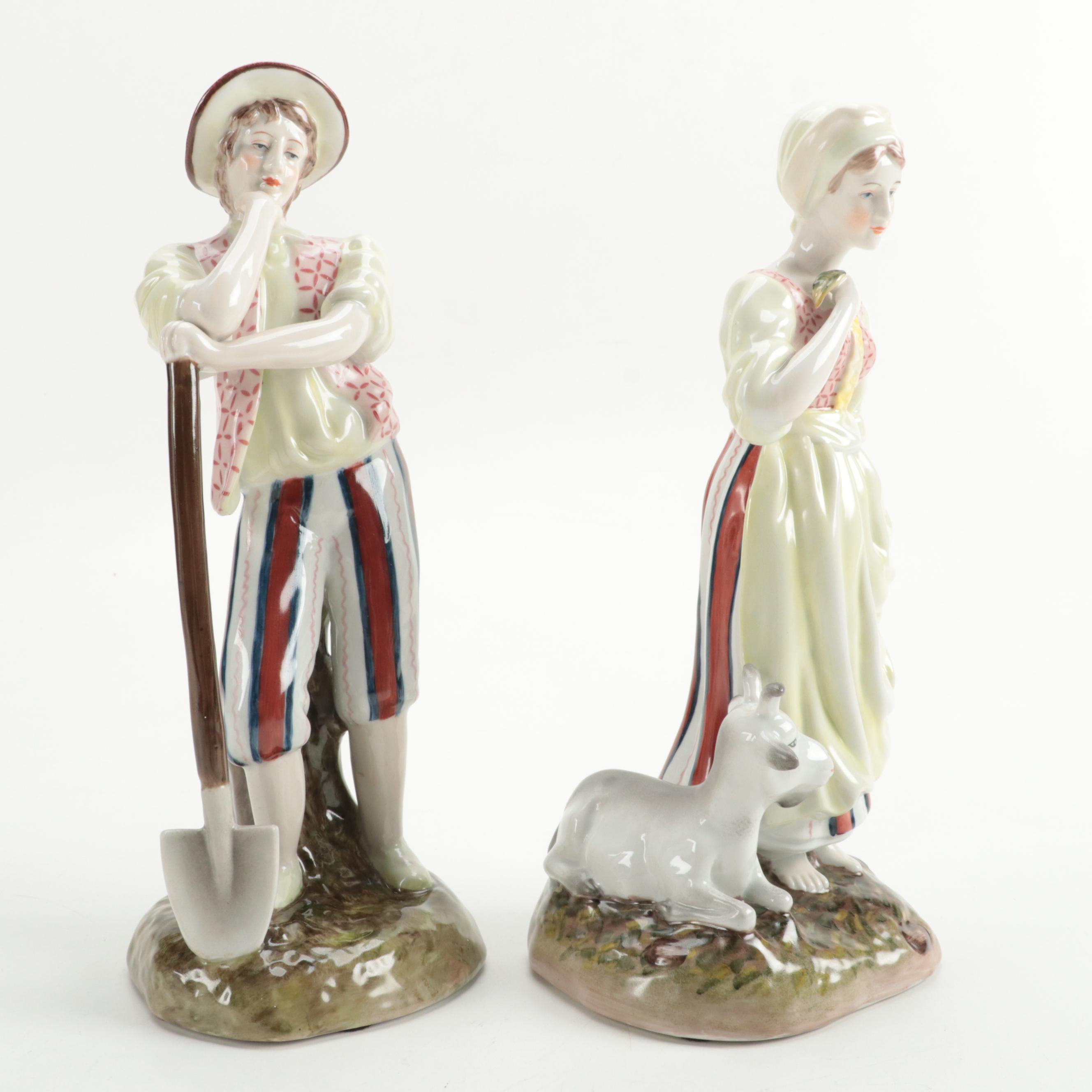 Jeanne Reed's Porcelain Pastoral Figurines
