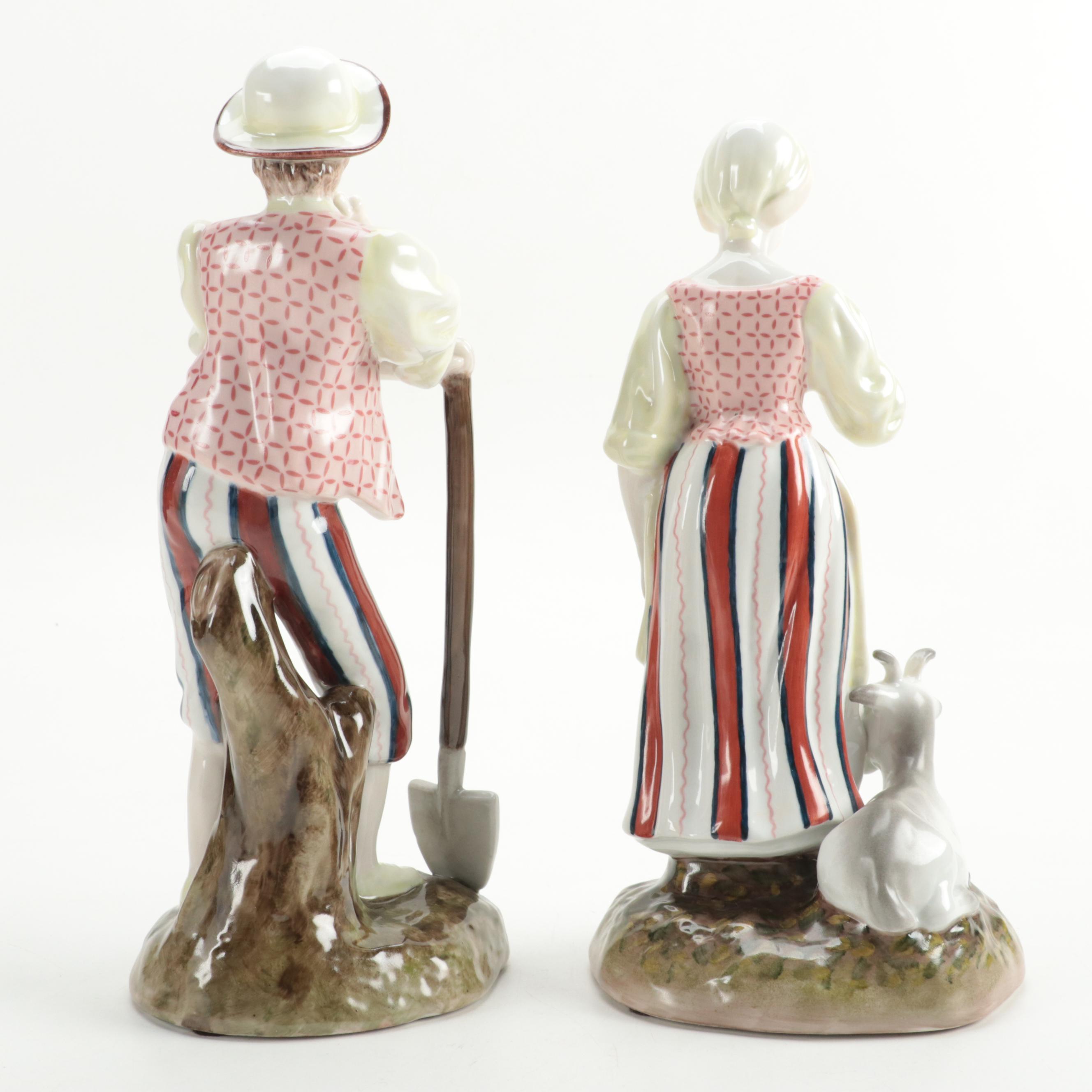 Jeanne Reed's Porcelain Pastoral Figurines