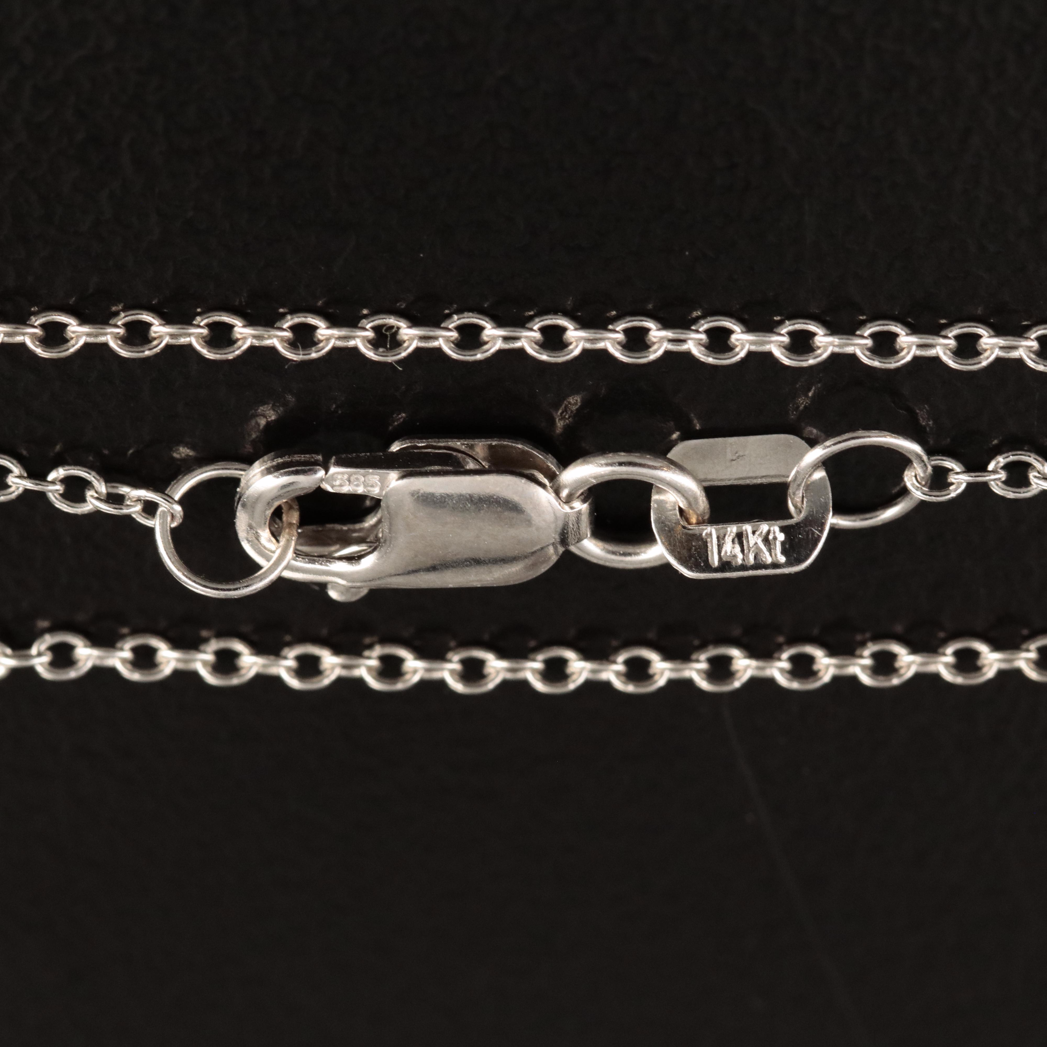 14K 0.67 CTW Lab Grown Diamond Halo Pendant Necklace