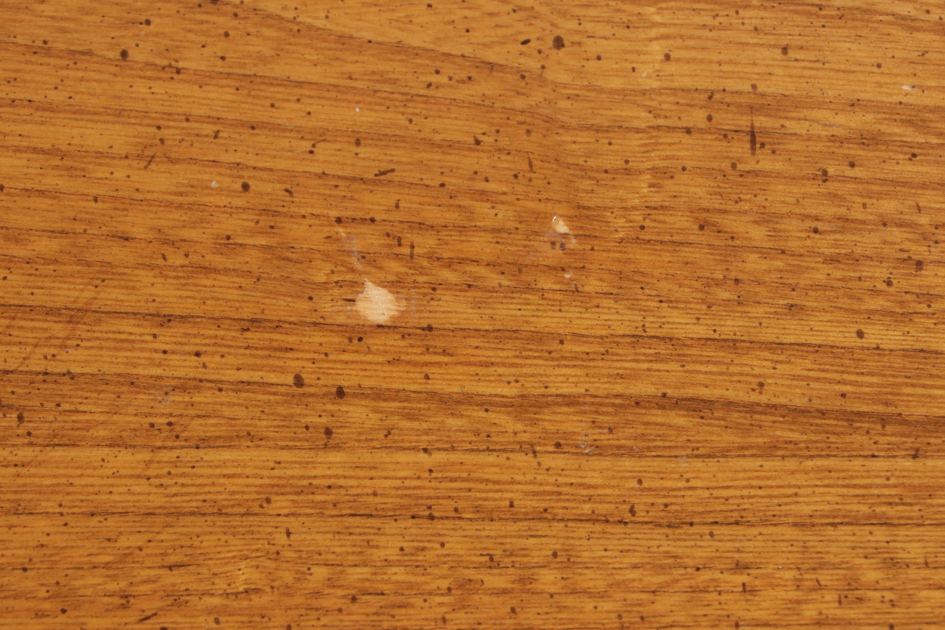 Pair of Stanley Furniture Modernist Ash Side Tables in Fruitwood Finish