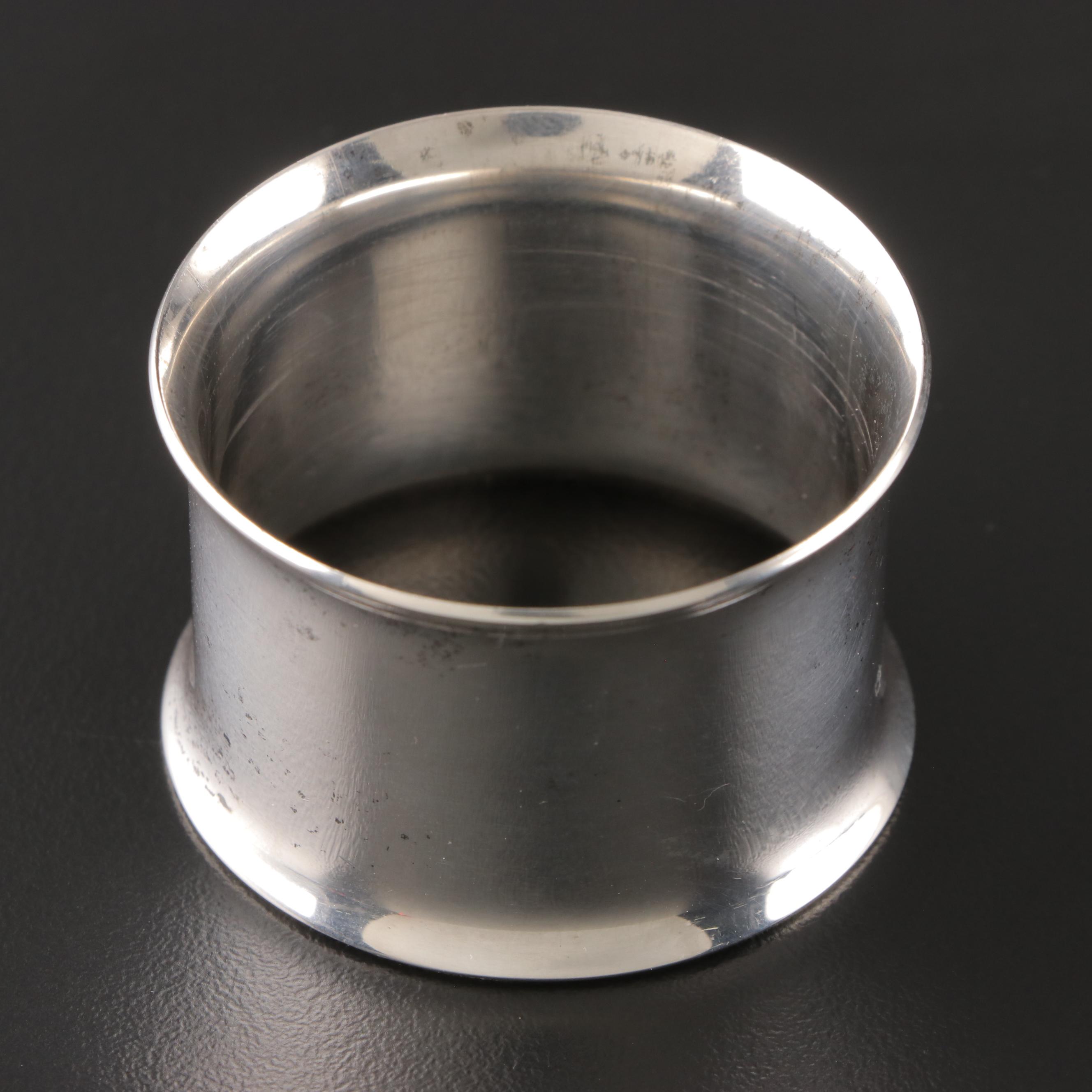 Wallace Sterling Silver Napkin Ring