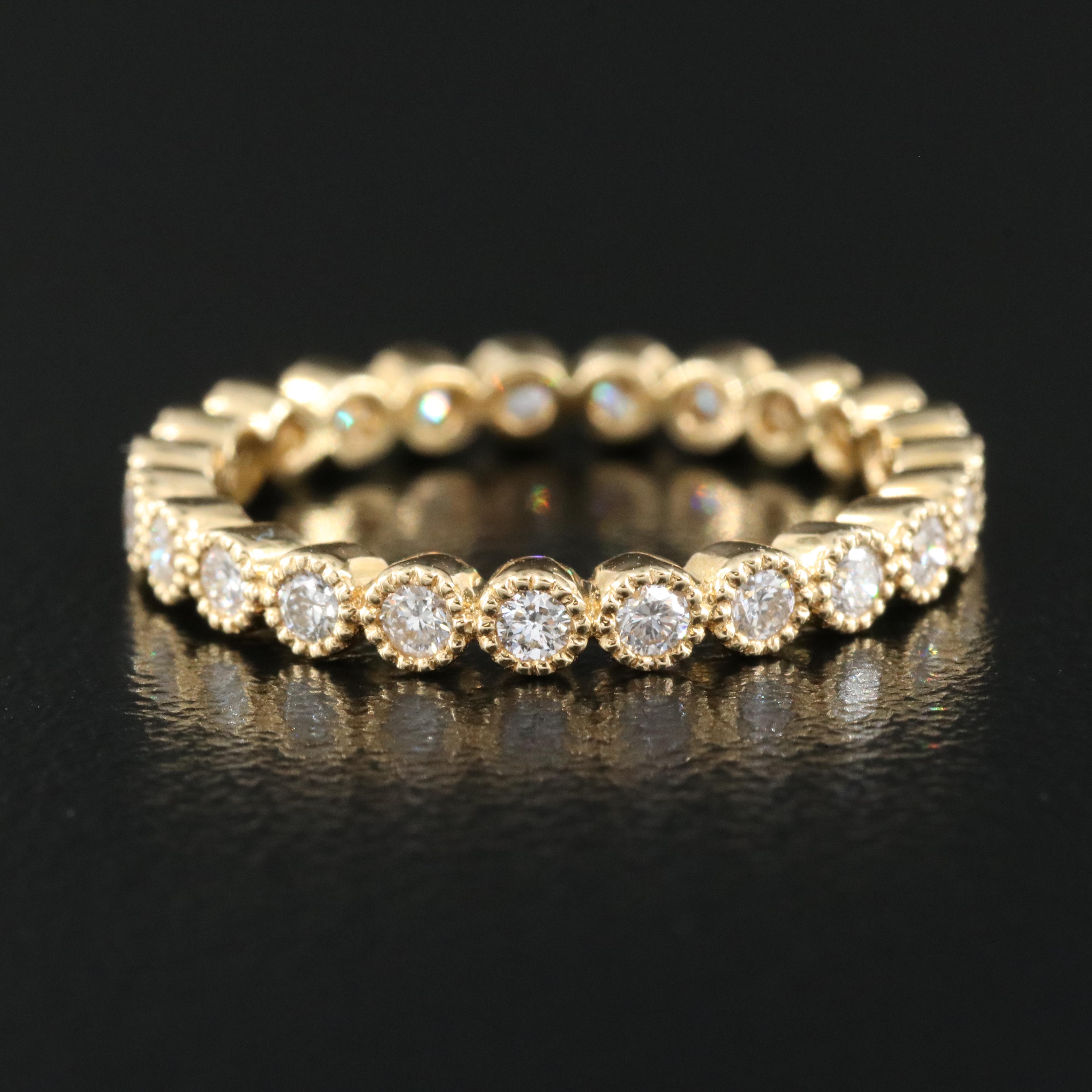 18K 0.46 CTW Diamond Eternity Band