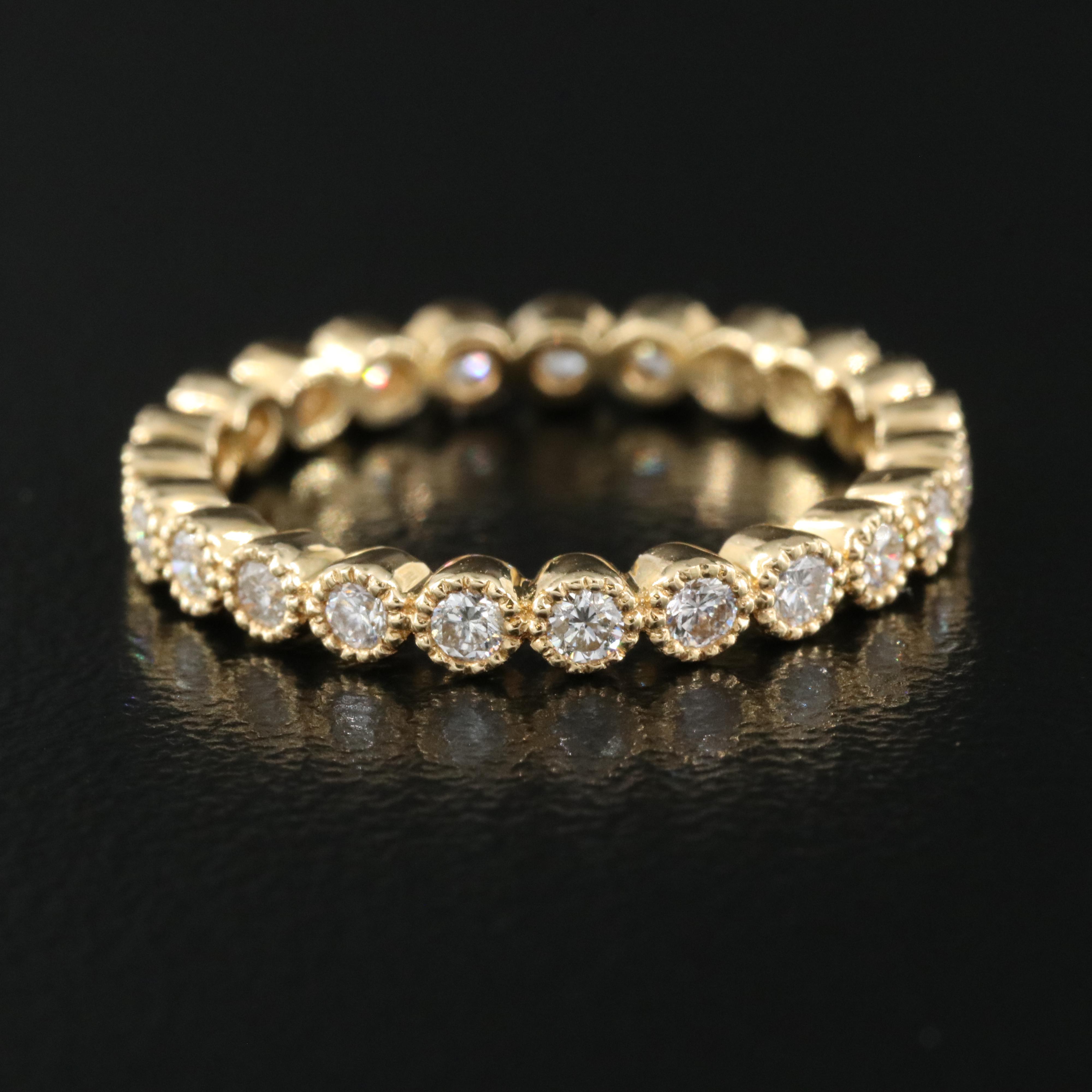 18K 0.46 CTW Diamond Eternity Band