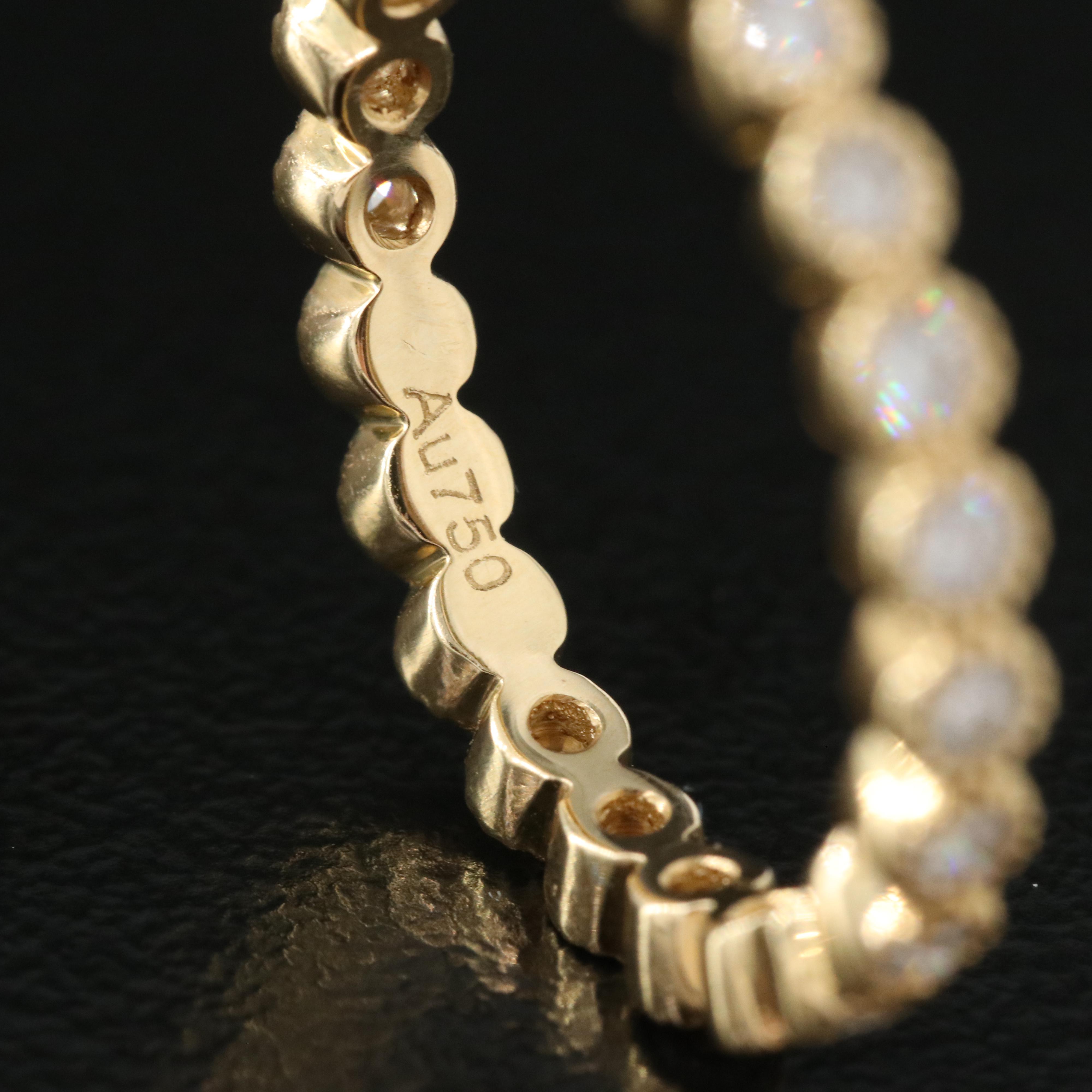 18K 0.46 CTW Diamond Eternity Band