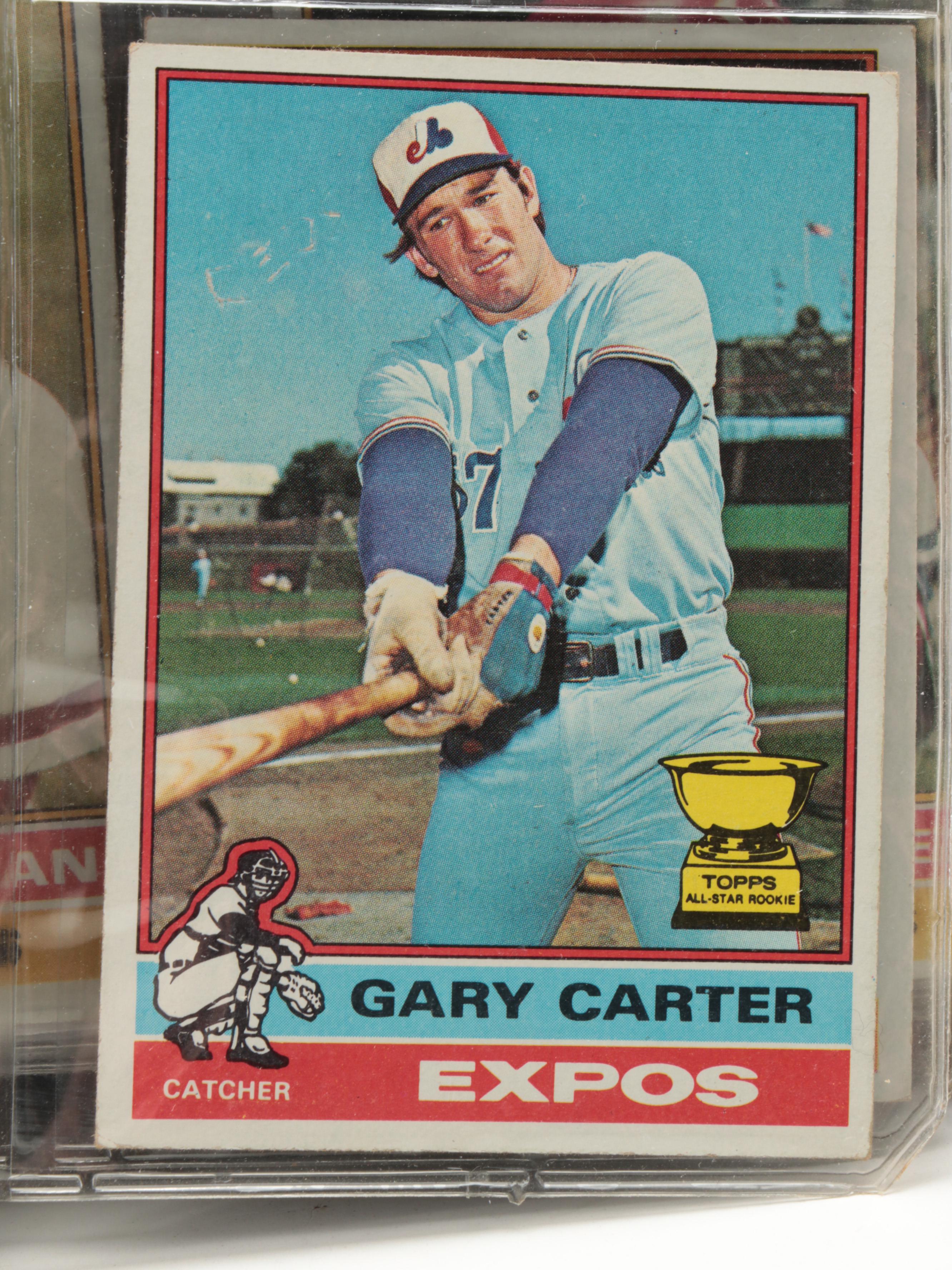 Topps Baseball Cards with Deckle Edge Clemente, Jackson, More HOF, 1960s–1970s