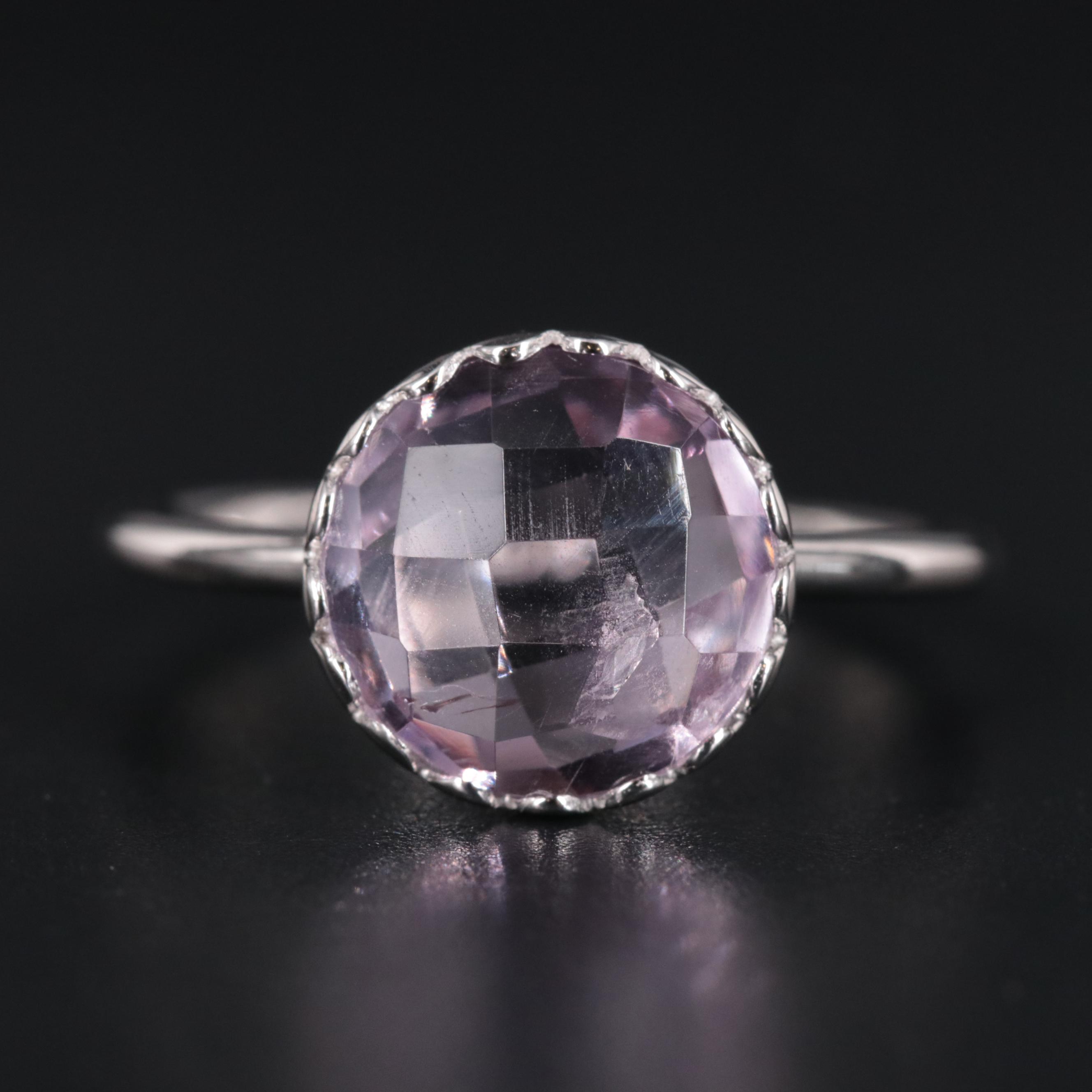 Sterling Silver Amethyst Ring