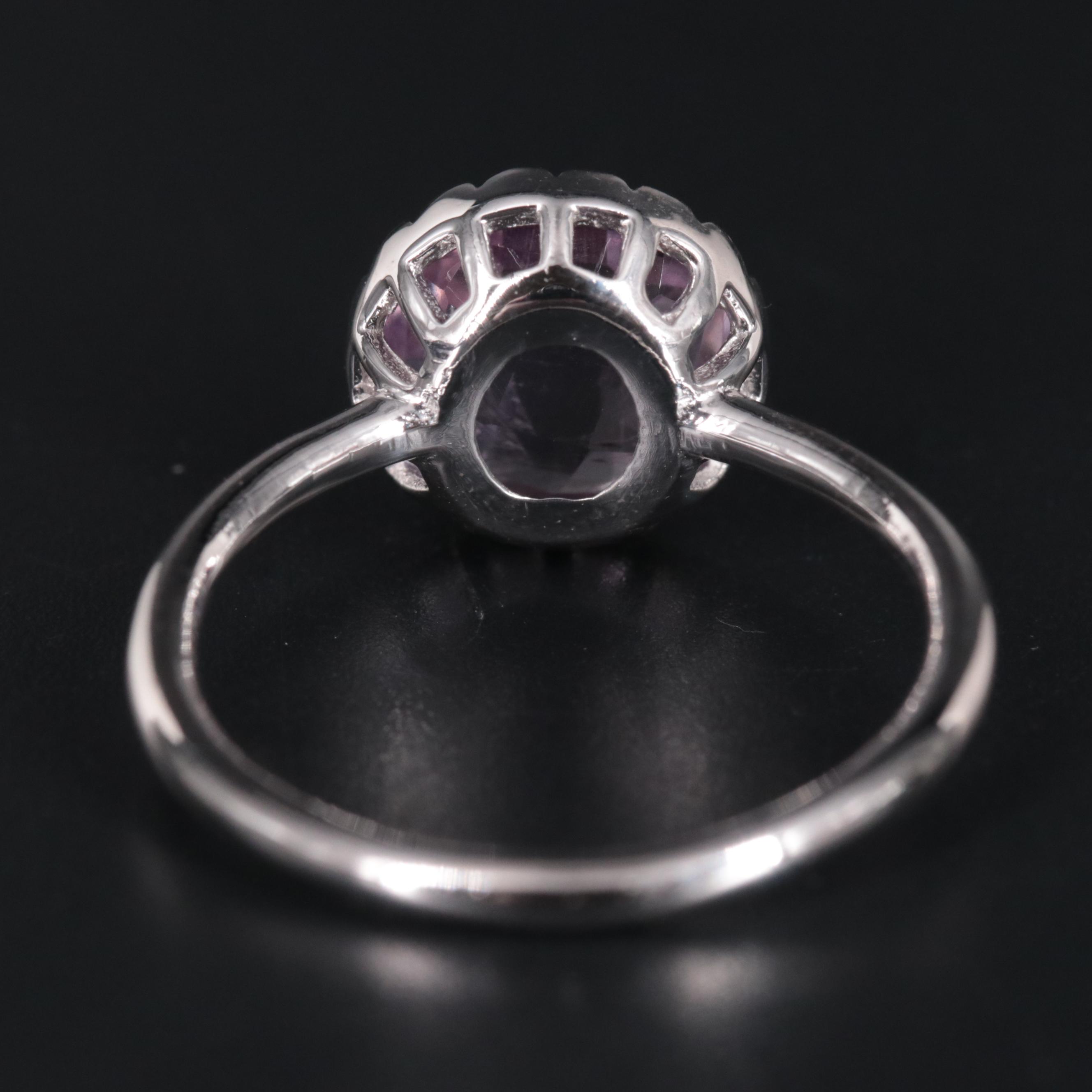 Sterling Silver Amethyst Ring