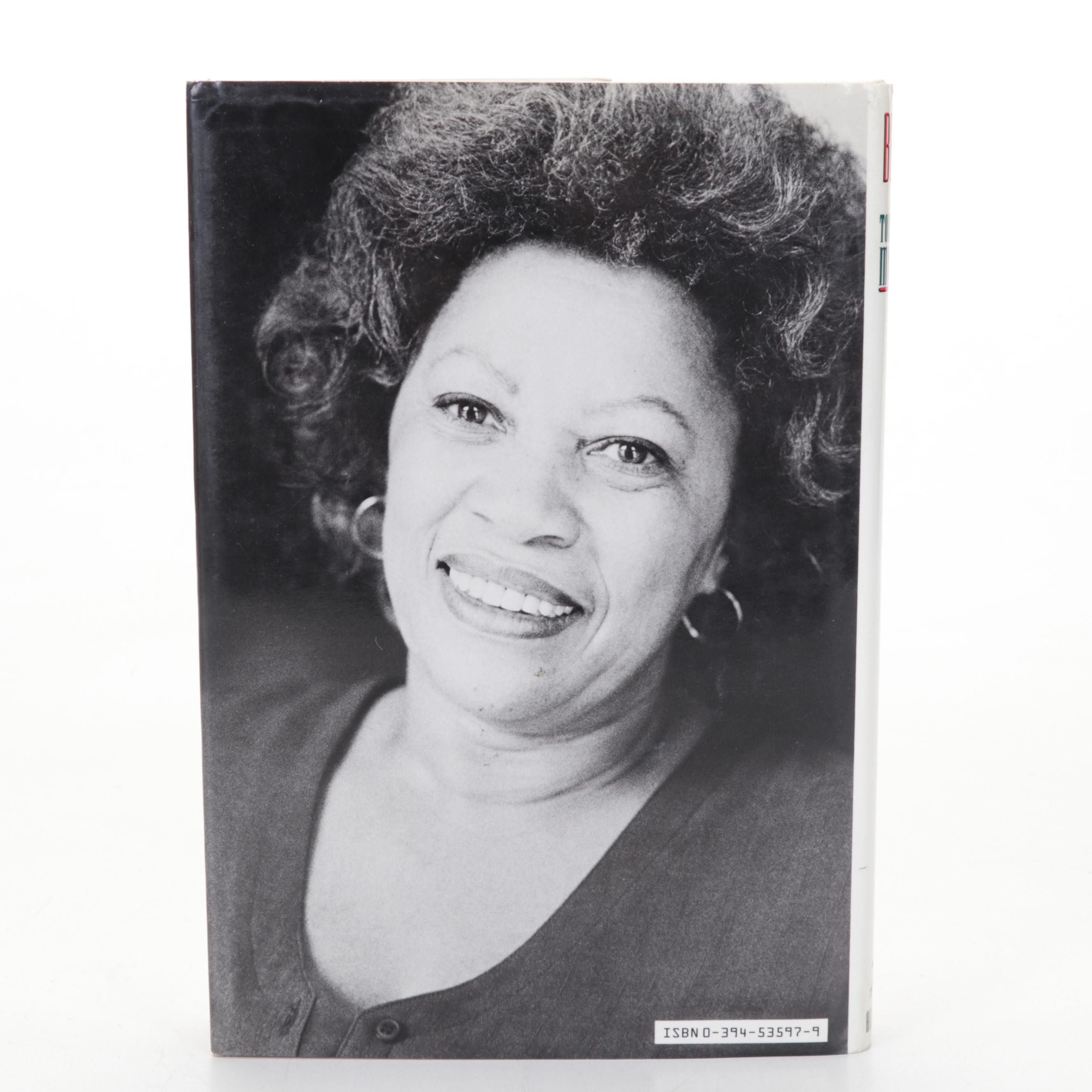 Signed Fouth Printing of "Beloved" by Toni Morrison, 1987