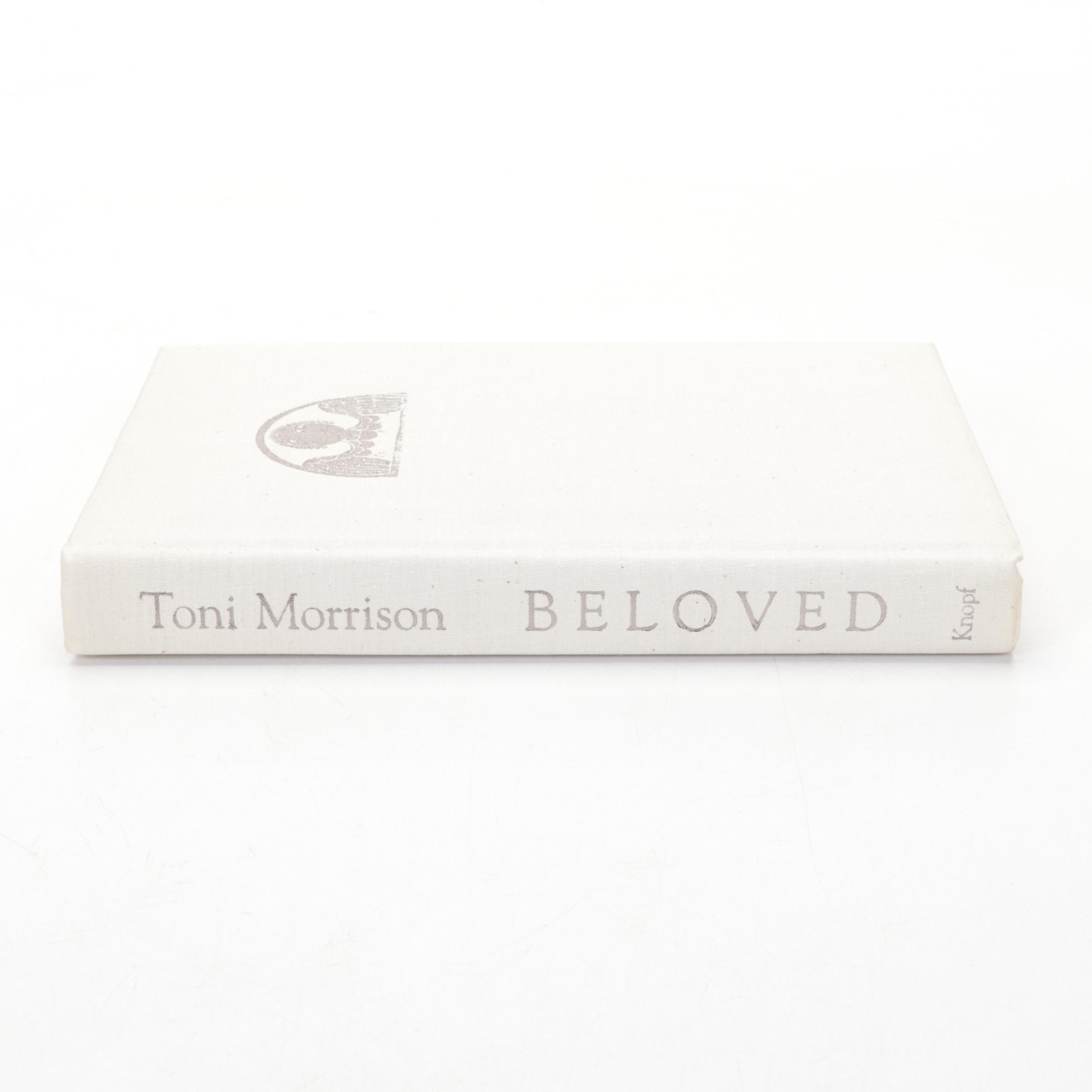 Signed Fouth Printing of "Beloved" by Toni Morrison, 1987