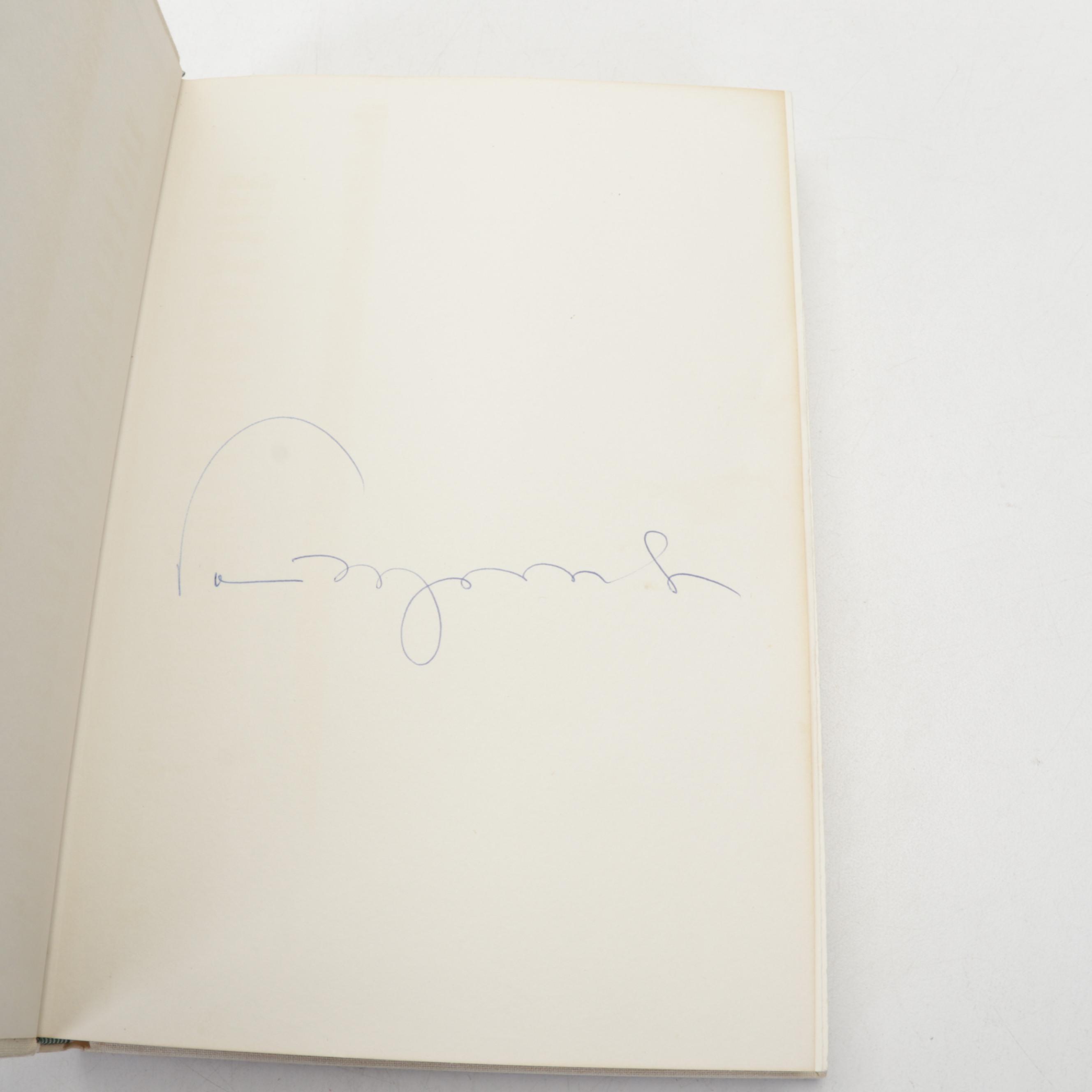 Signed Fouth Printing of "Beloved" by Toni Morrison, 1987