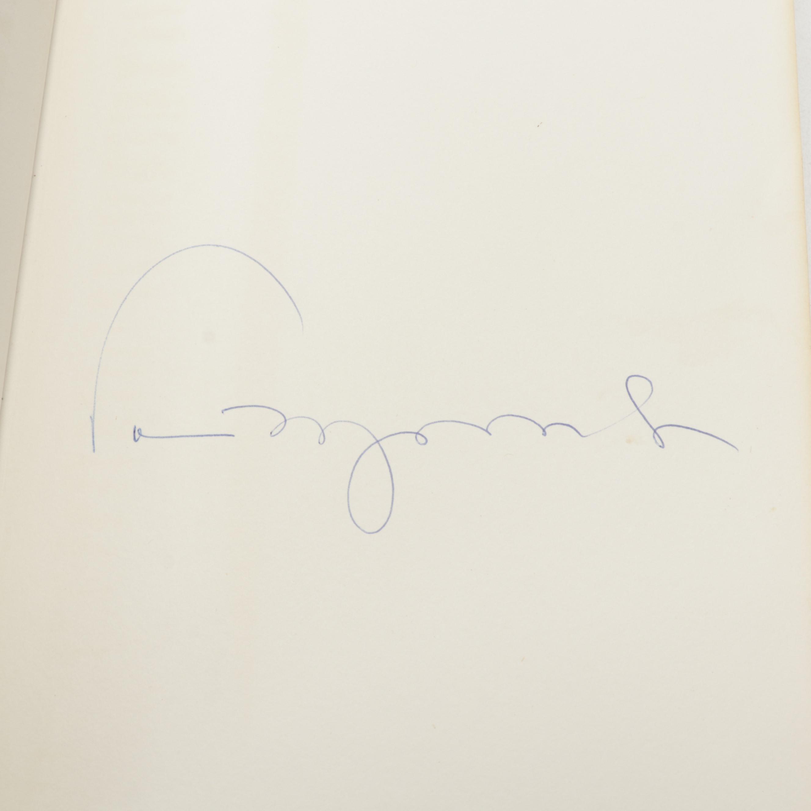 Signed Fouth Printing of "Beloved" by Toni Morrison, 1987