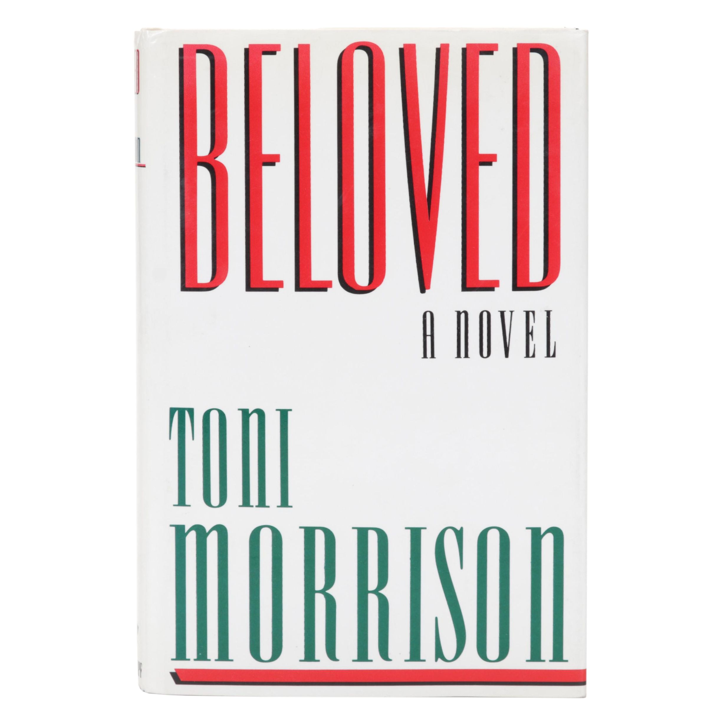 Signed Fouth Printing of "Beloved" by Toni Morrison, 1987