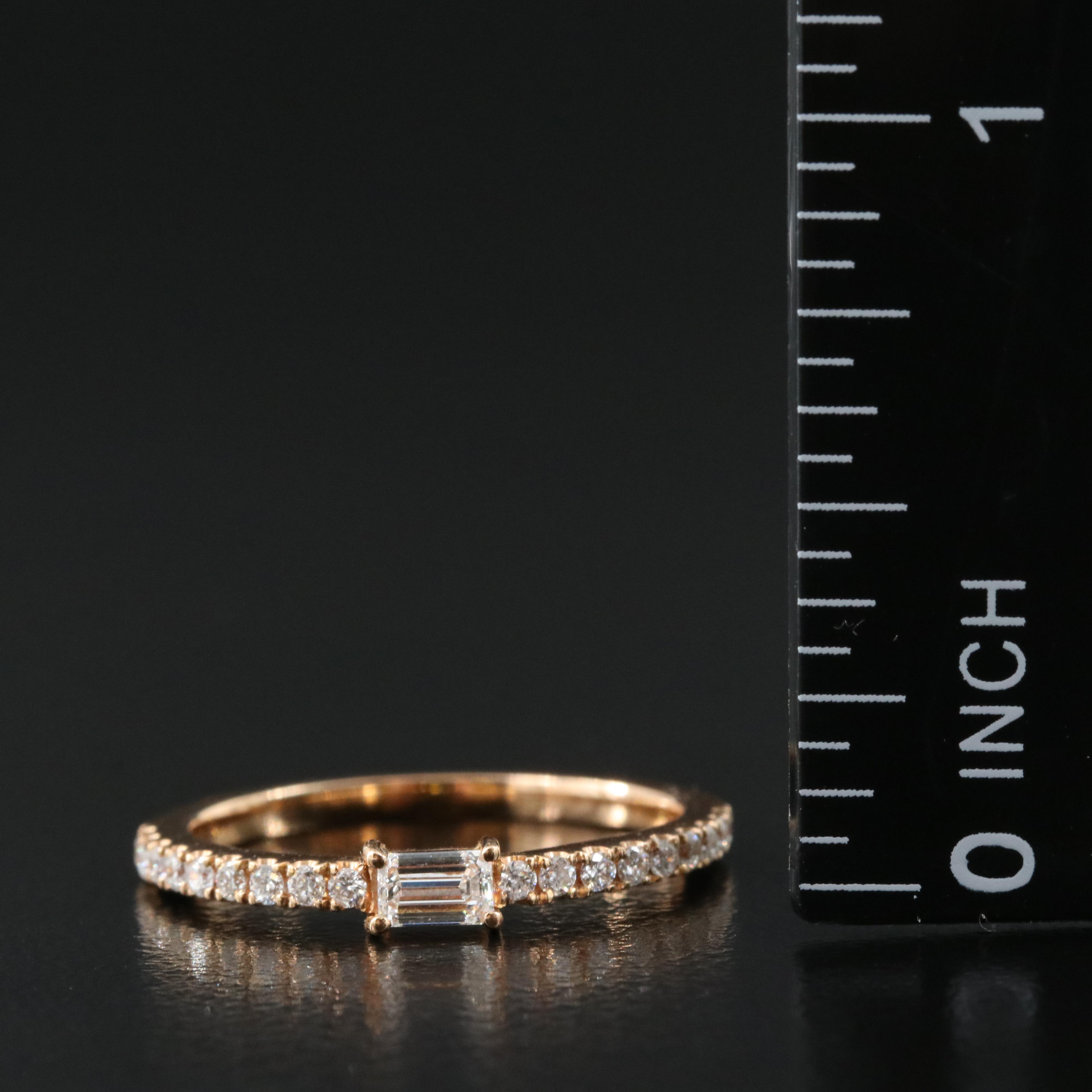 18K Trio 1.08 CTW Diamond Stacking Bands