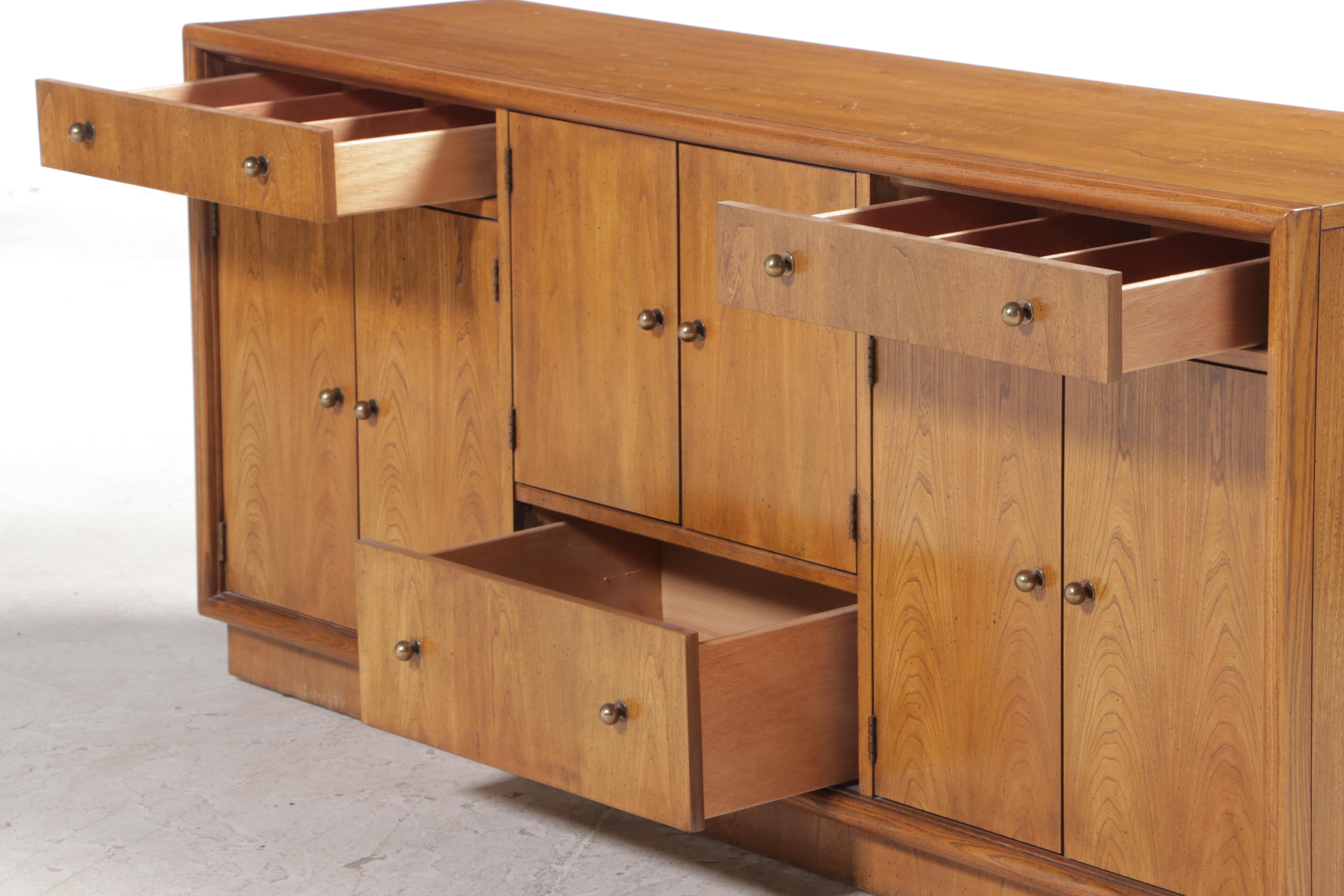 Stanley Furniture Modernist Ash Buffet in Fruitwood Finish