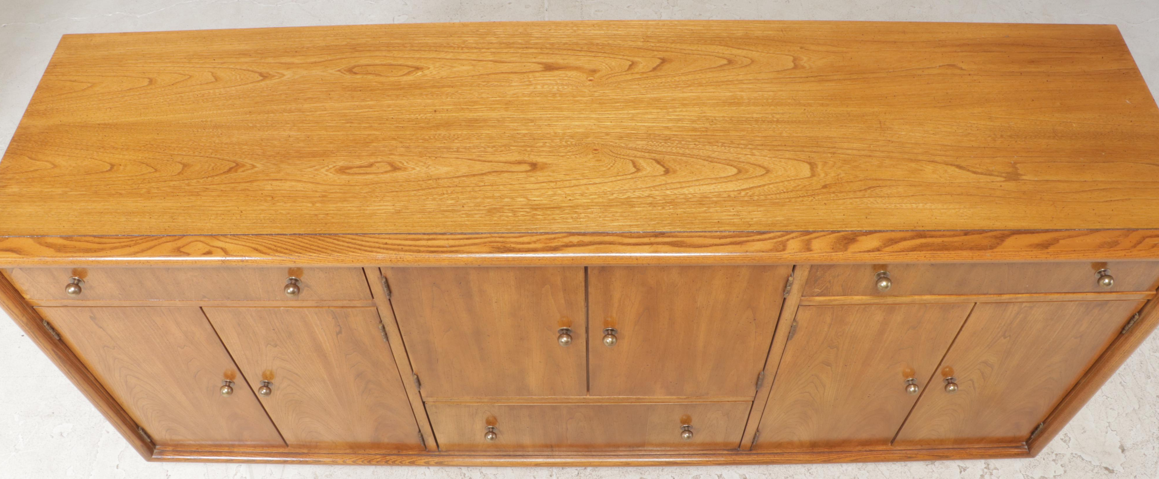 Stanley Furniture Modernist Ash Buffet in Fruitwood Finish