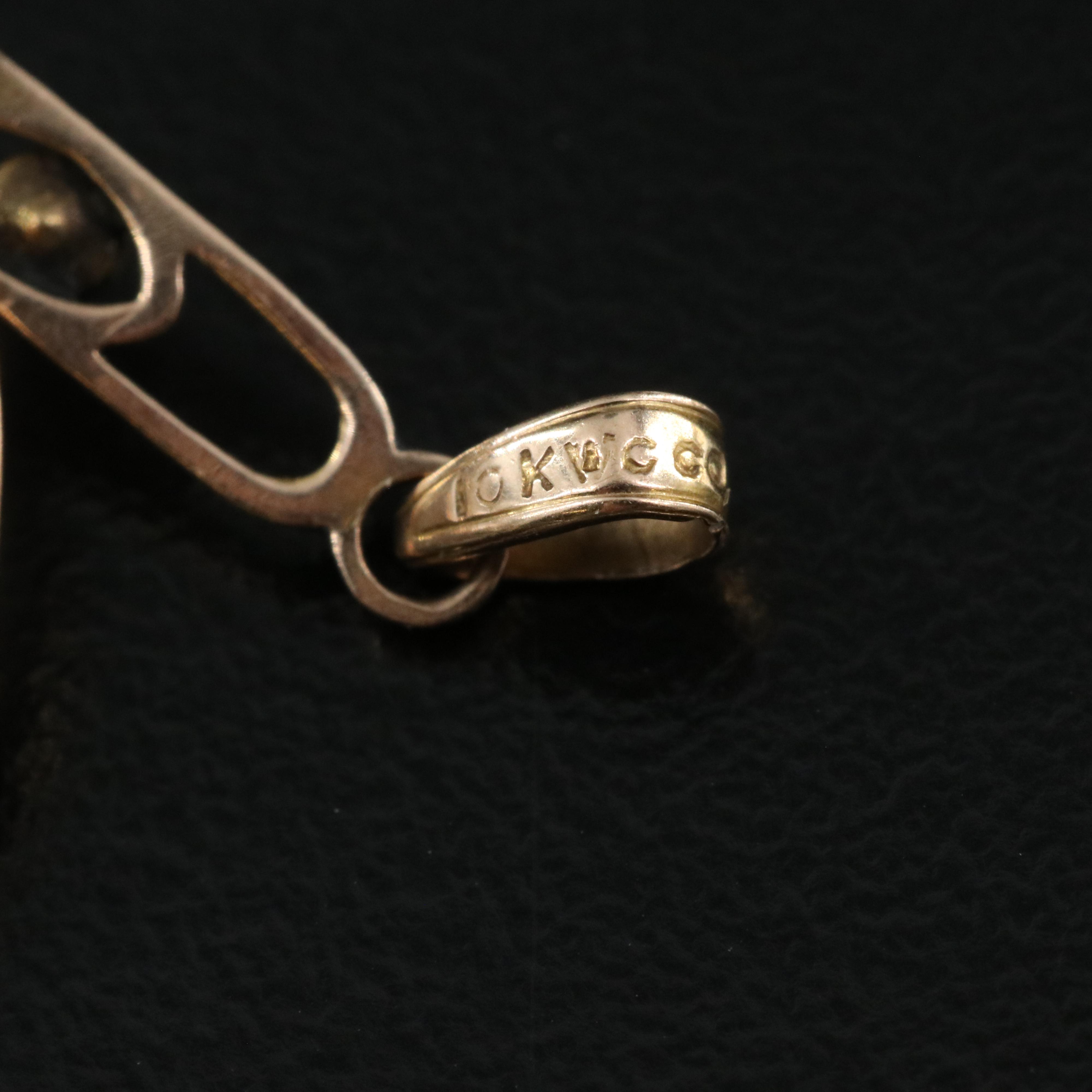 Jewelry Including Black Hills Gold, 10K Lavalier and Shell Cameo Pendant