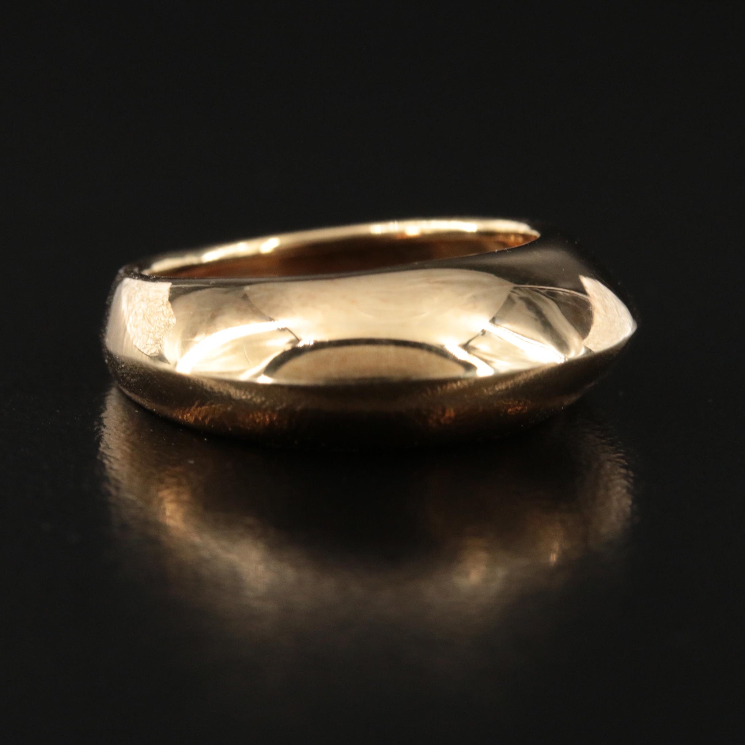 Italian 14K Dome Ring