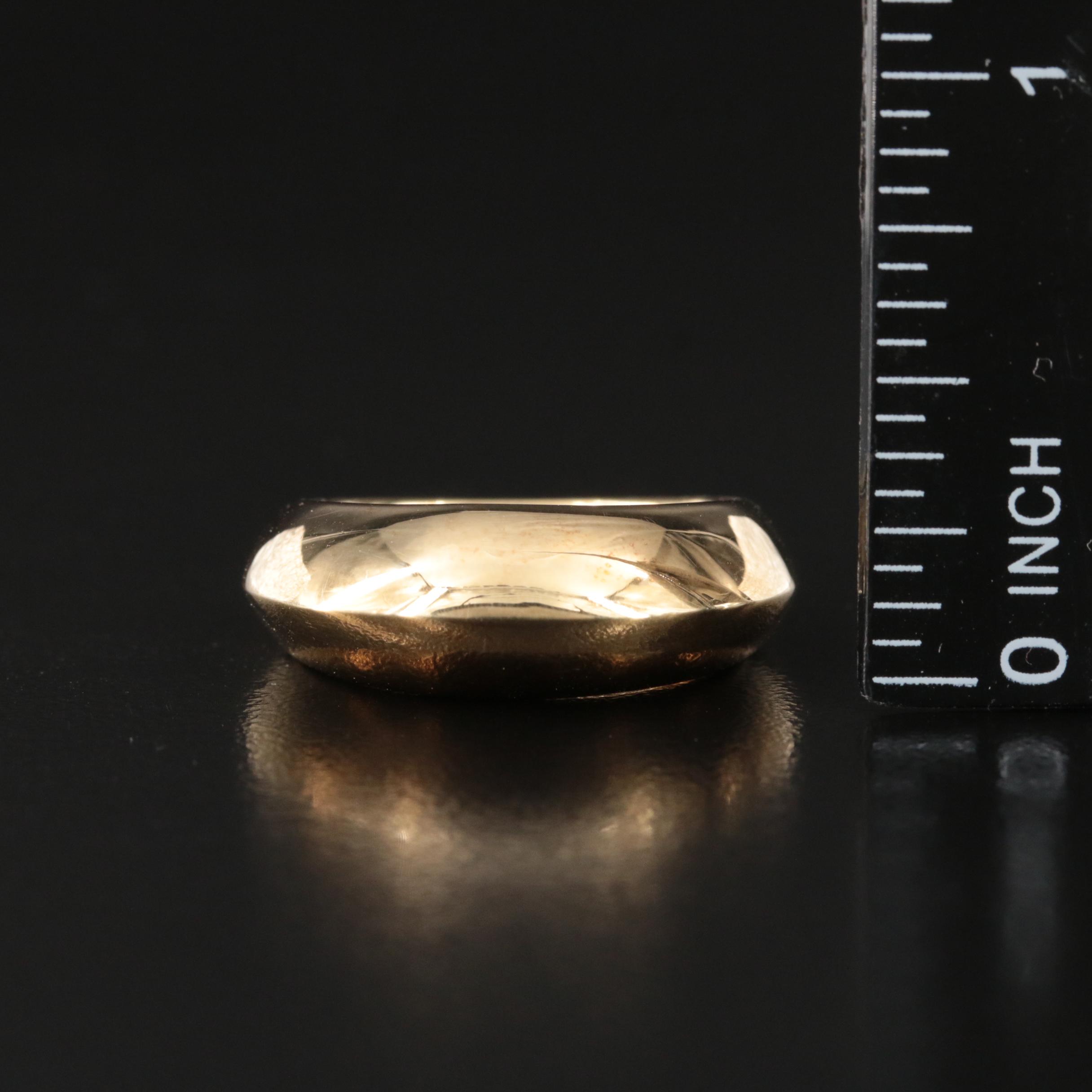 Italian 14K Dome Ring