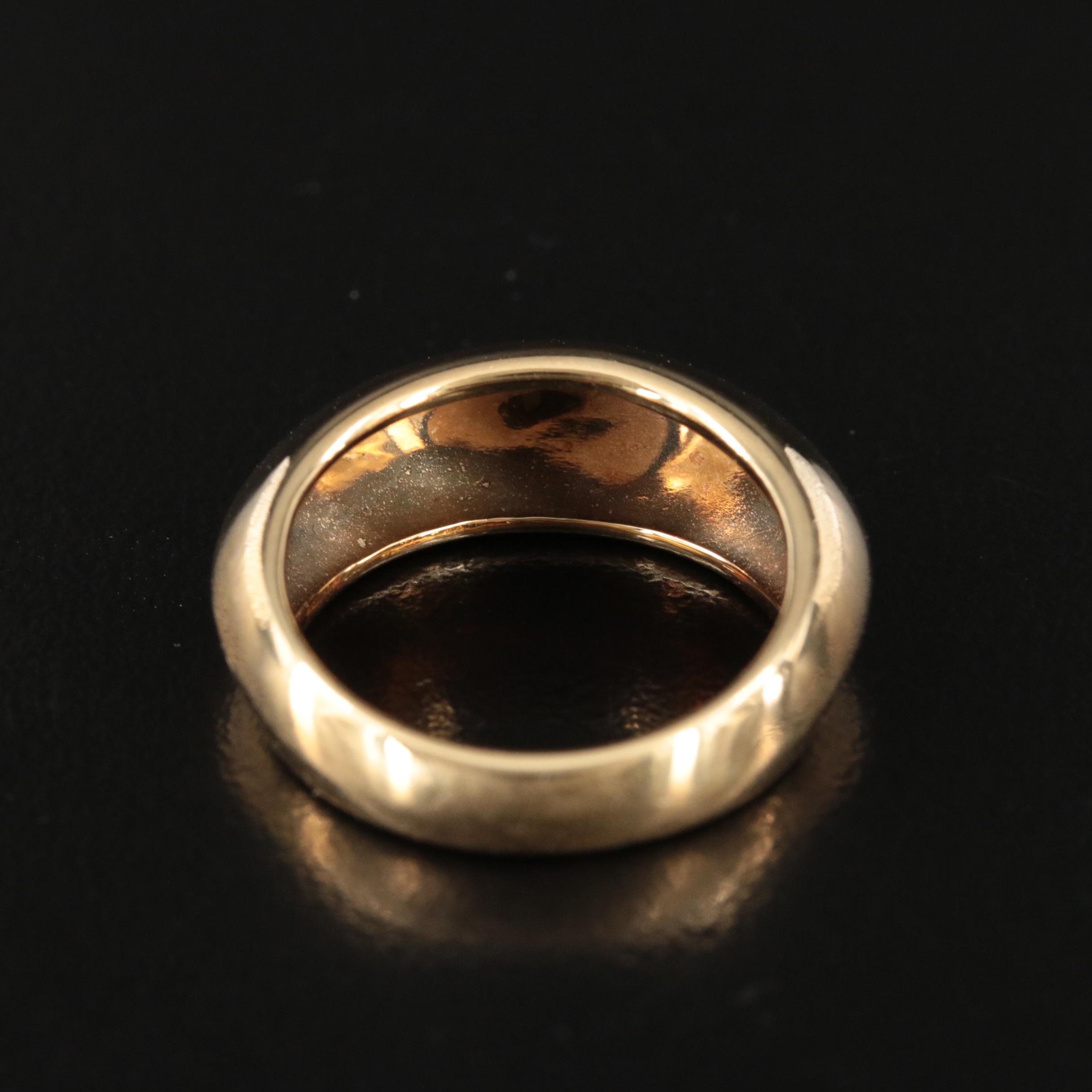 Italian 14K Dome Ring