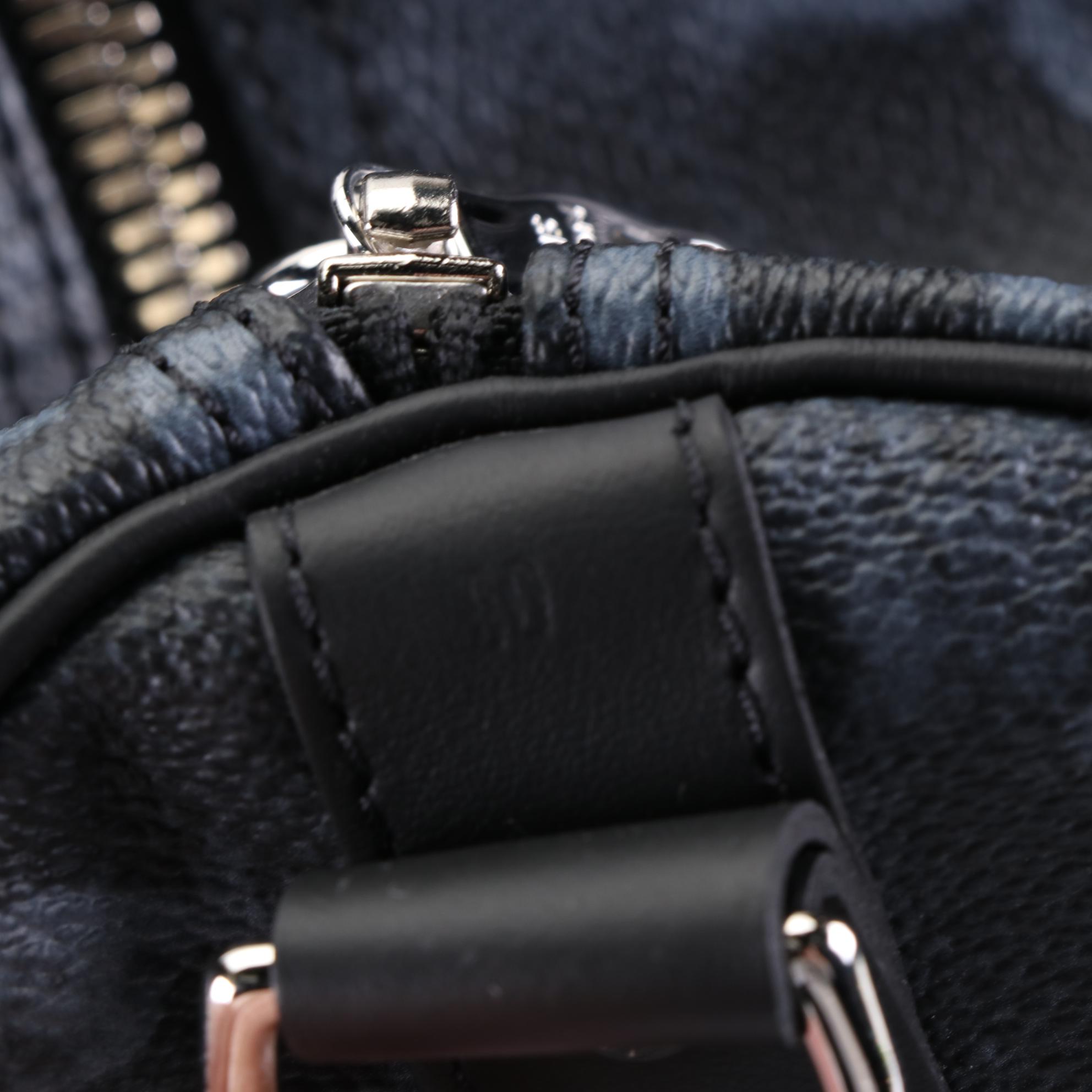 Louis Vuitton Limited Edition Keepall Bandoulière 50 in Pastel Noir Canvas