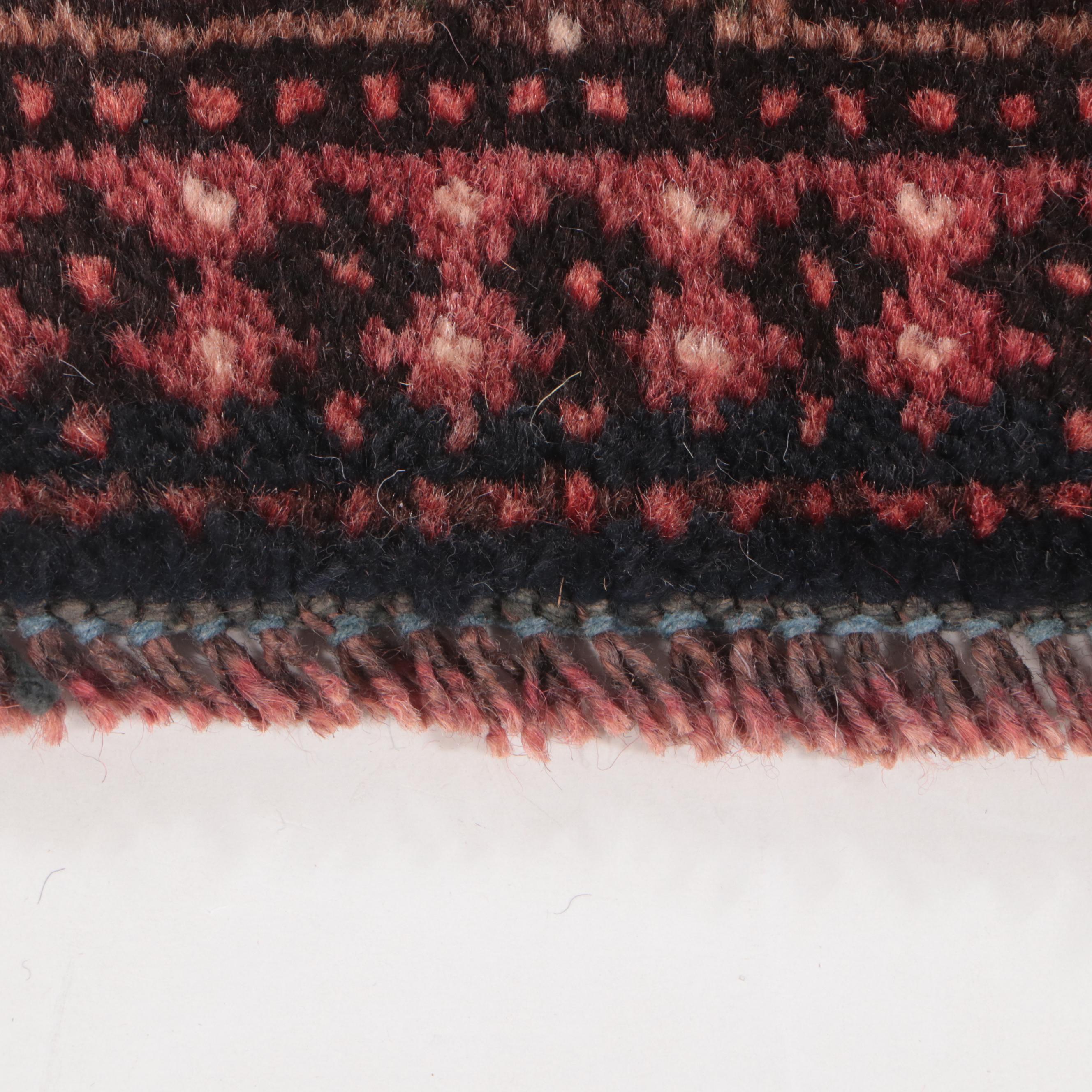 3'4 x 9'7 Hand-Knotted Caucasian Genje Long Rug