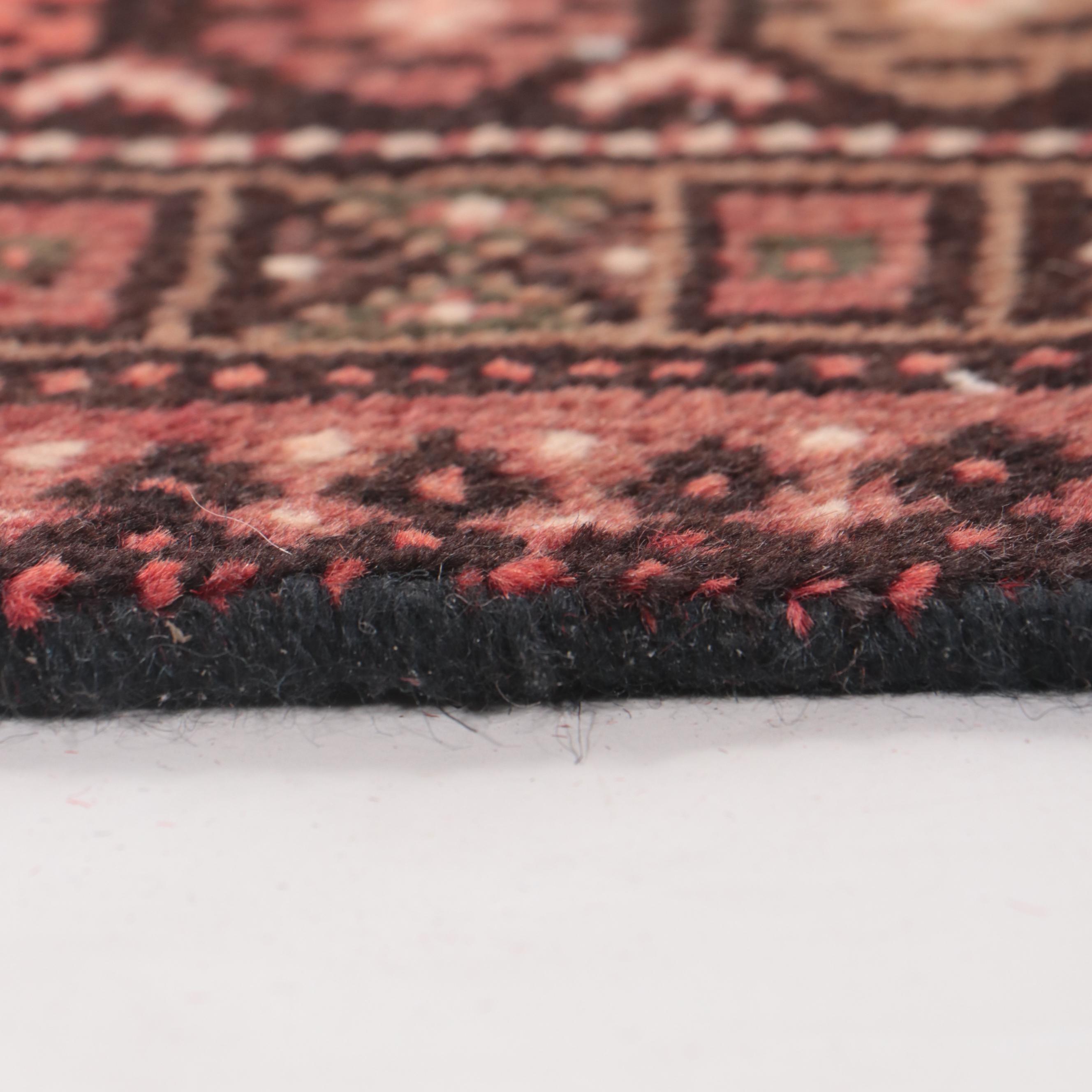 3'4 x 9'7 Hand-Knotted Caucasian Genje Long Rug