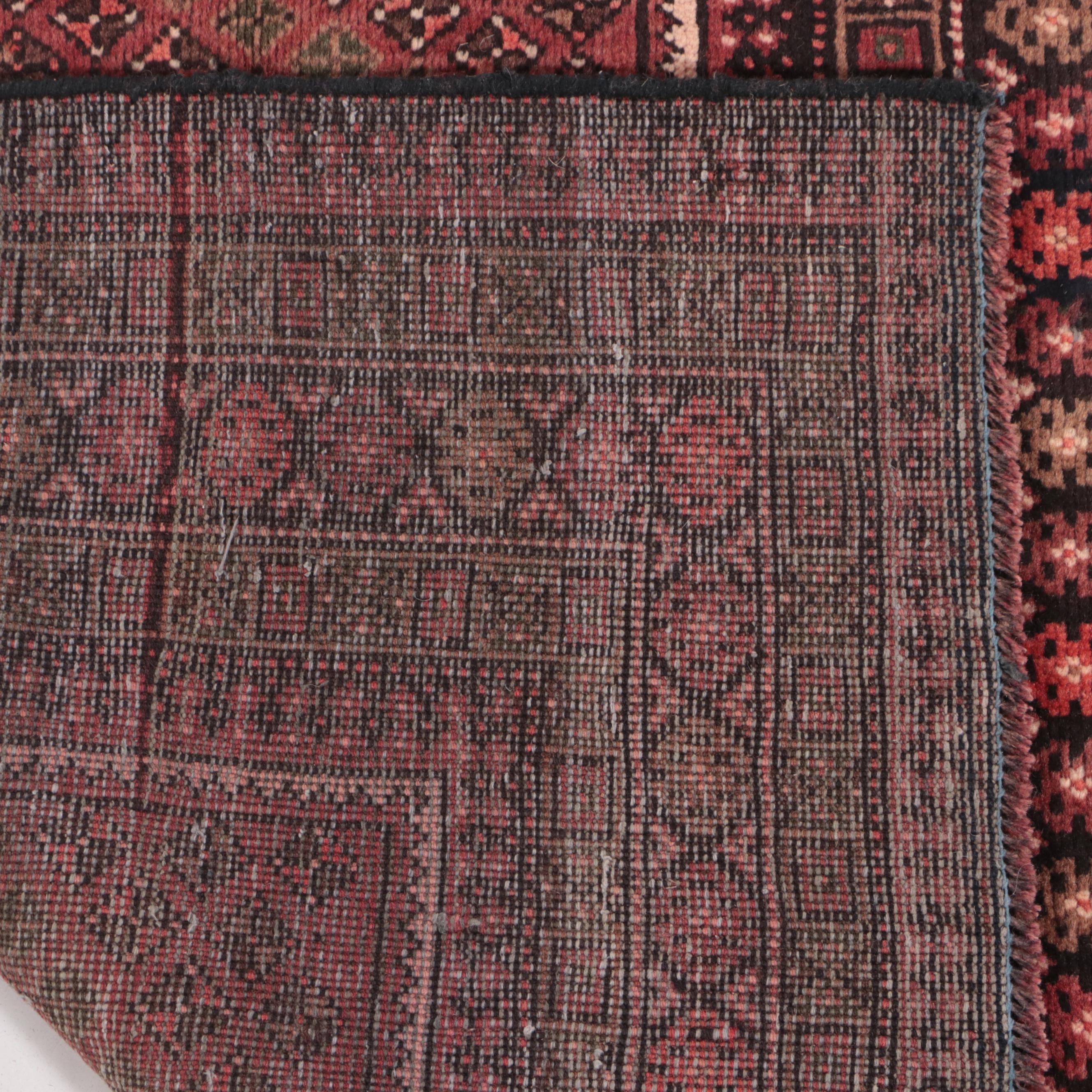 3'4 x 9'7 Hand-Knotted Caucasian Genje Long Rug