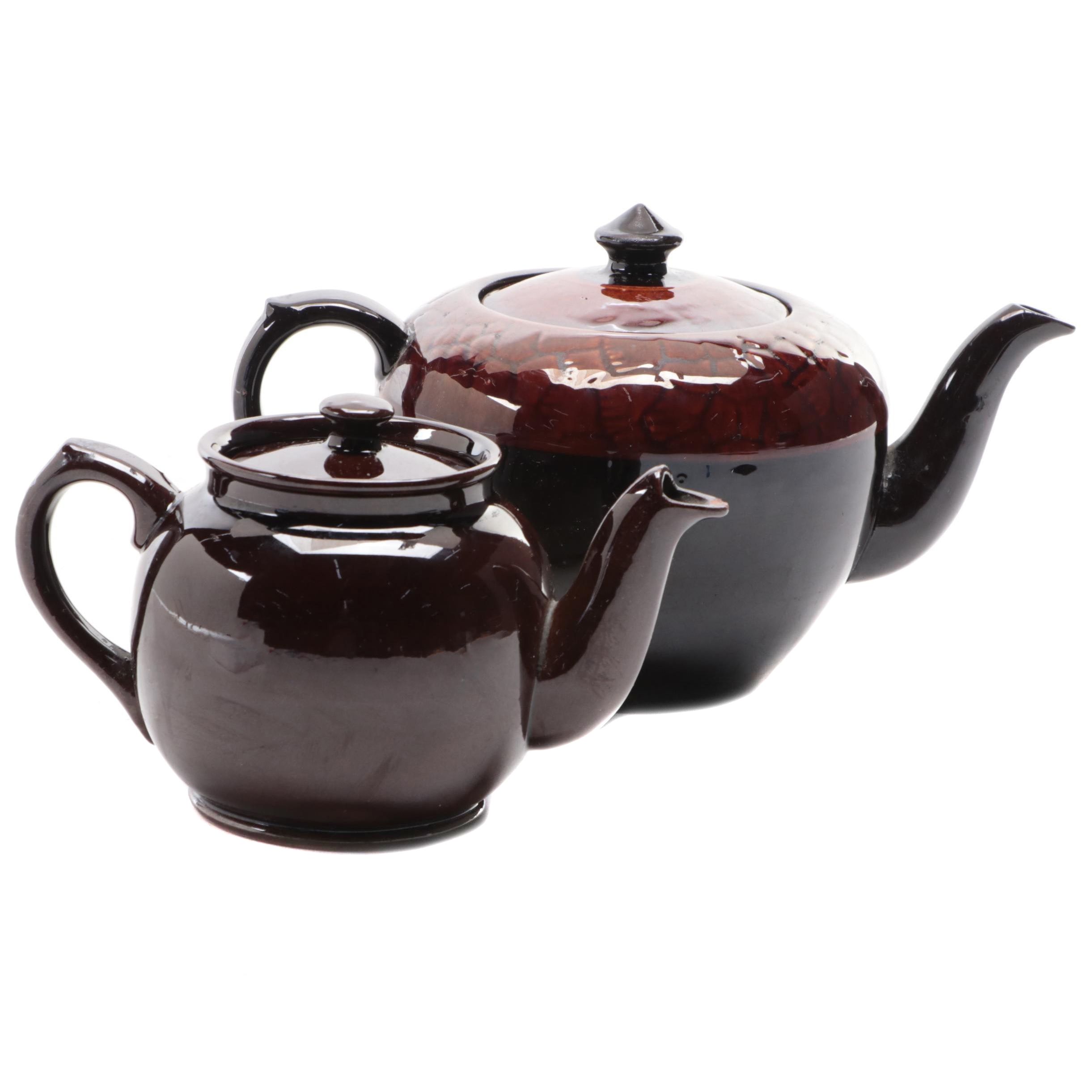 James Sadler and Sons with Other English Earthenware Teapots