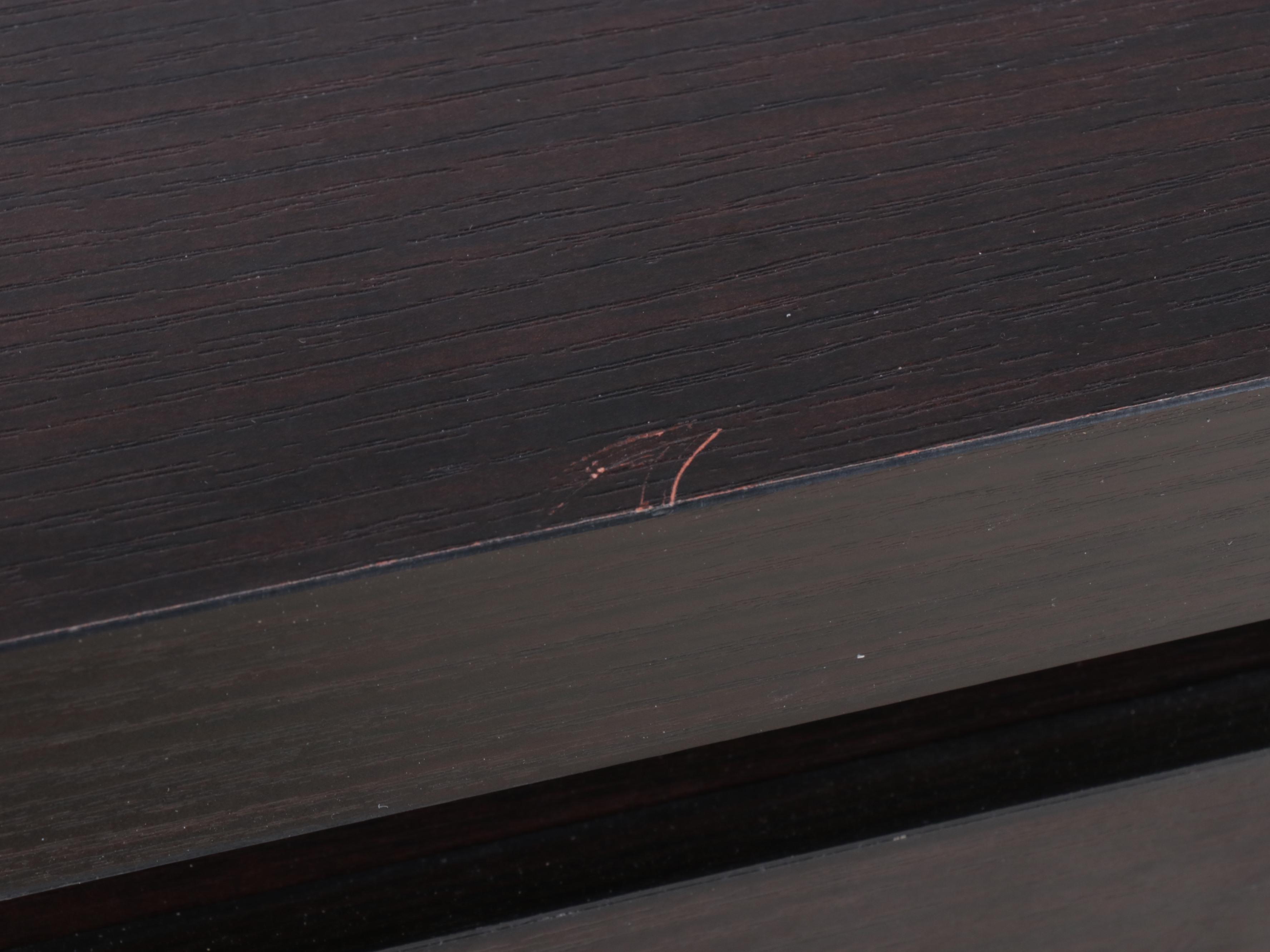 Coaster Furniture Modernist Style Two-Tier Console Table in Cappuccino Finish