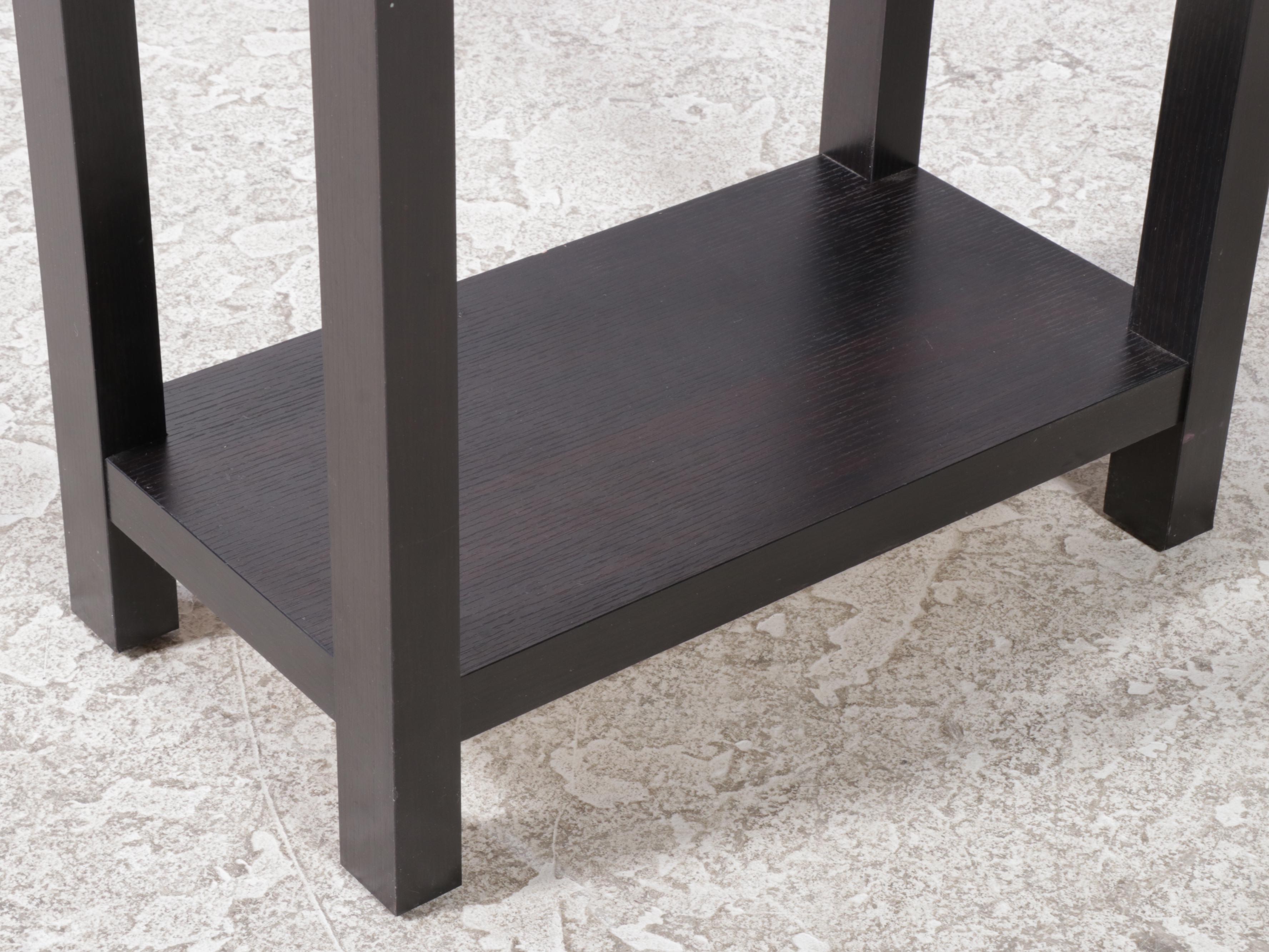 Coaster Furniture Modernist Style Two-Tier Console Table in Cappuccino Finish