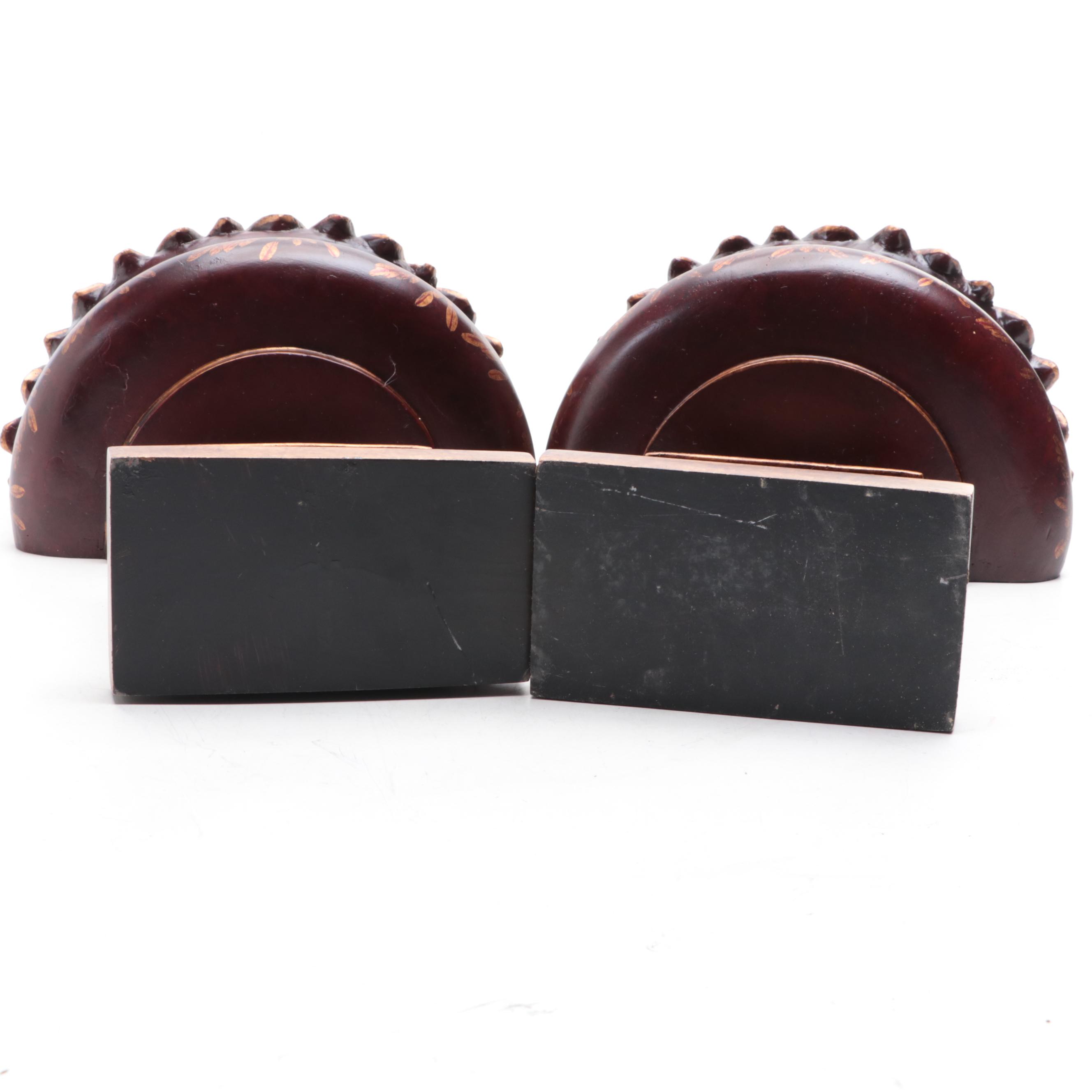 Neoclassical Composite Urn Shaped Wall Pockets