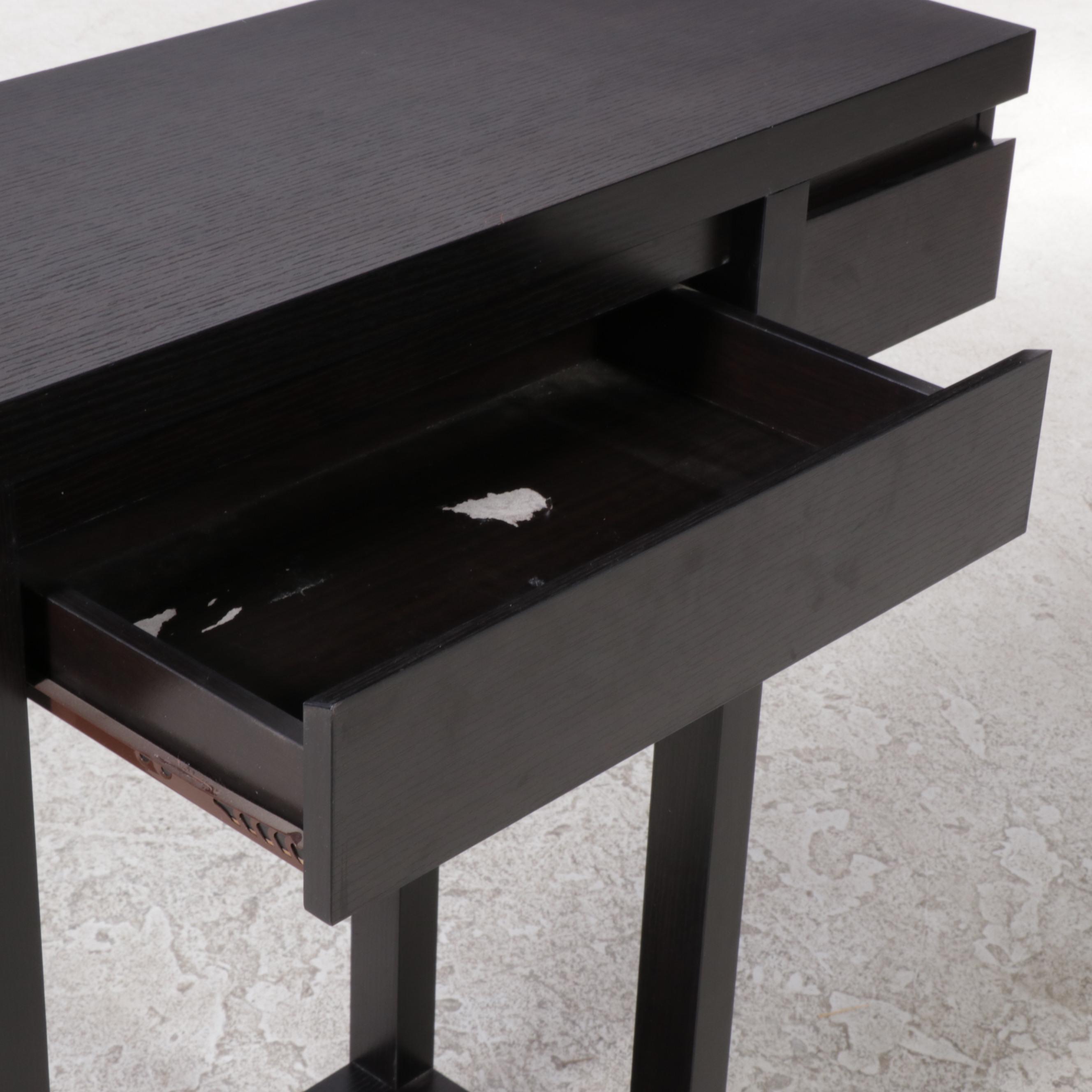 Coaster Furniture Modernist Style Two-Tier Console Table in Cappuccino Finish