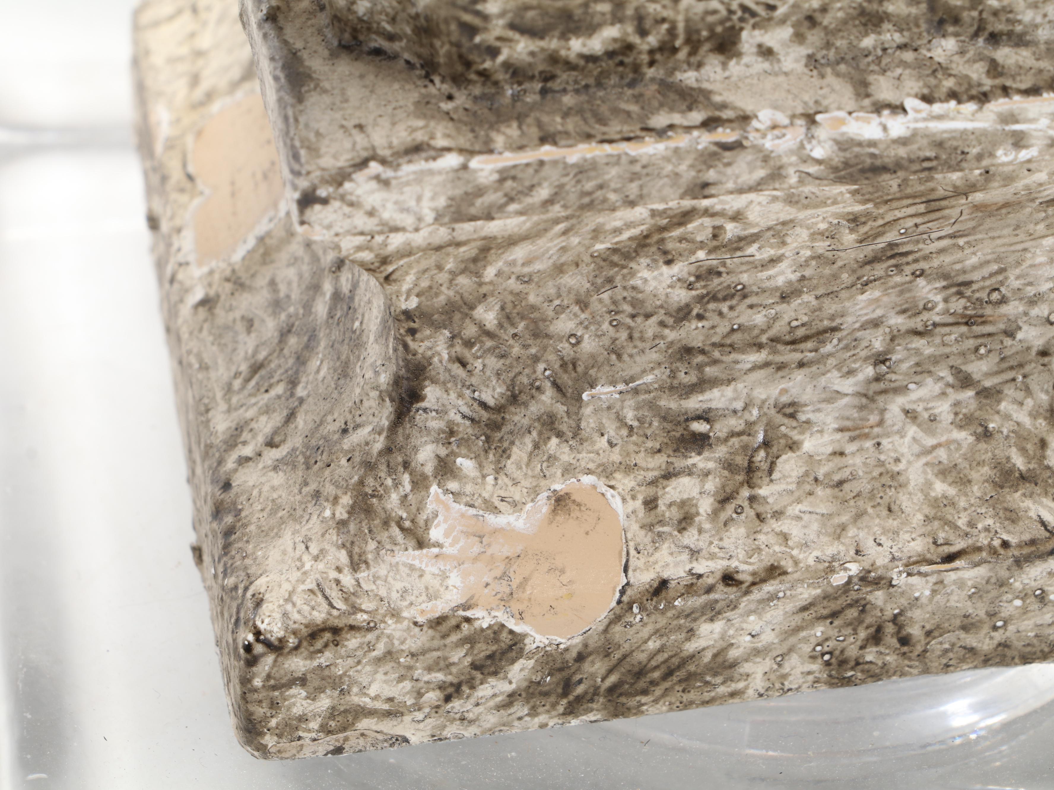 "Damaris" Composite Table Lamp With Oval Linen Shade, Contemporary