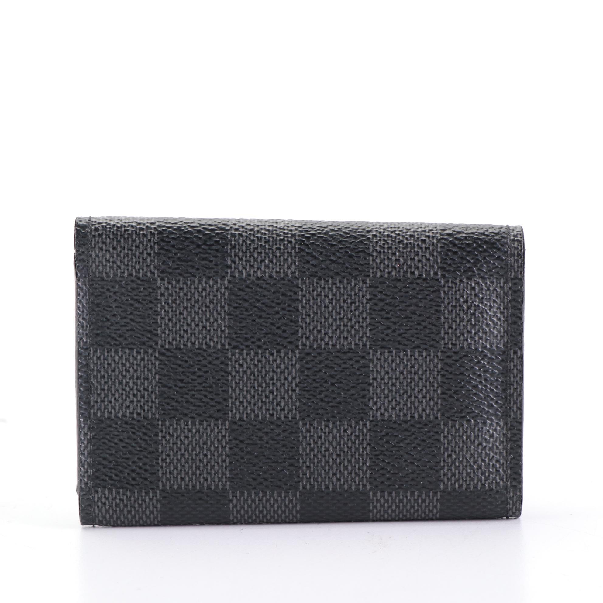 Louis Vuitton Six-Key Holder in Damier Graphite Canvas