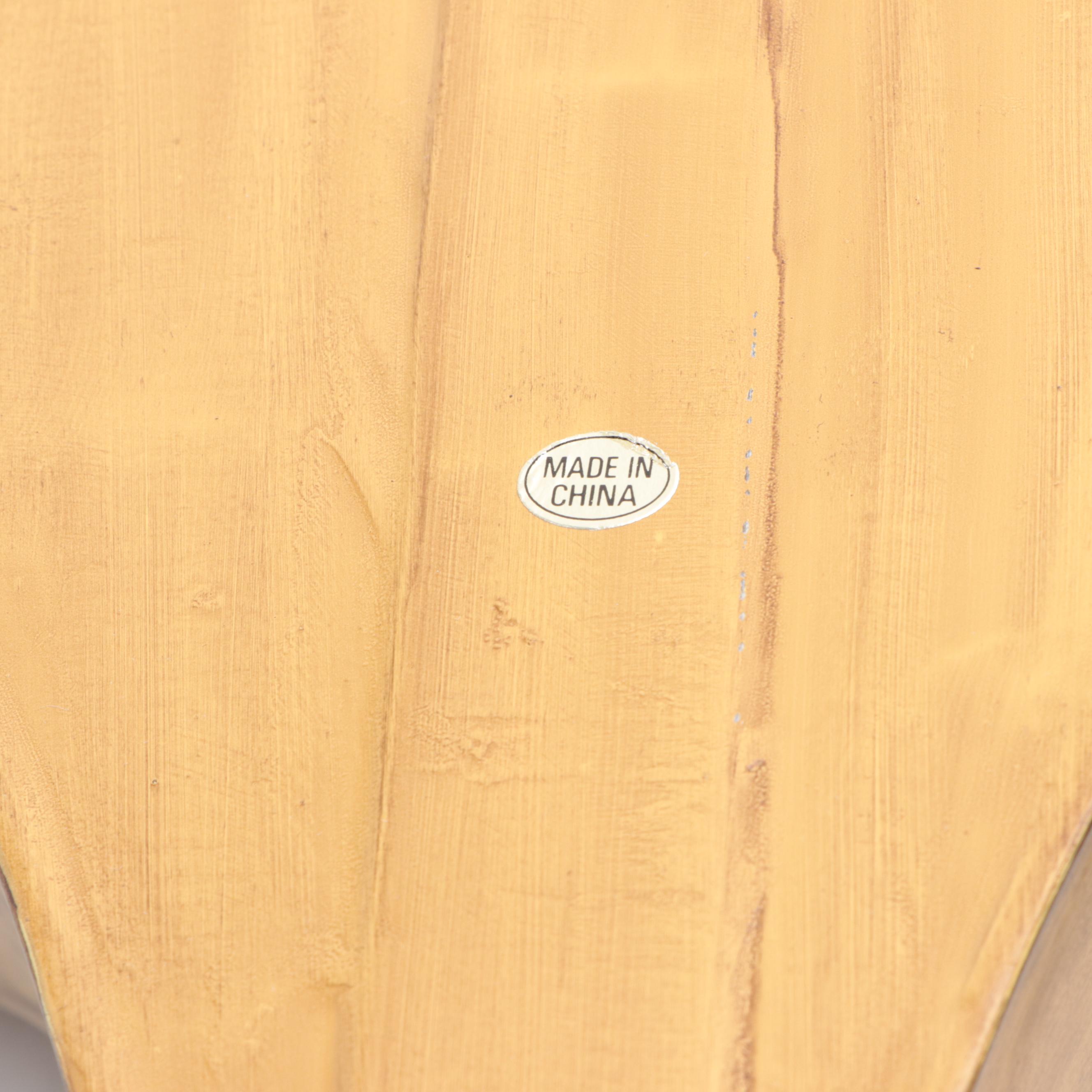 Rococo Style Toleware Wall Pockets