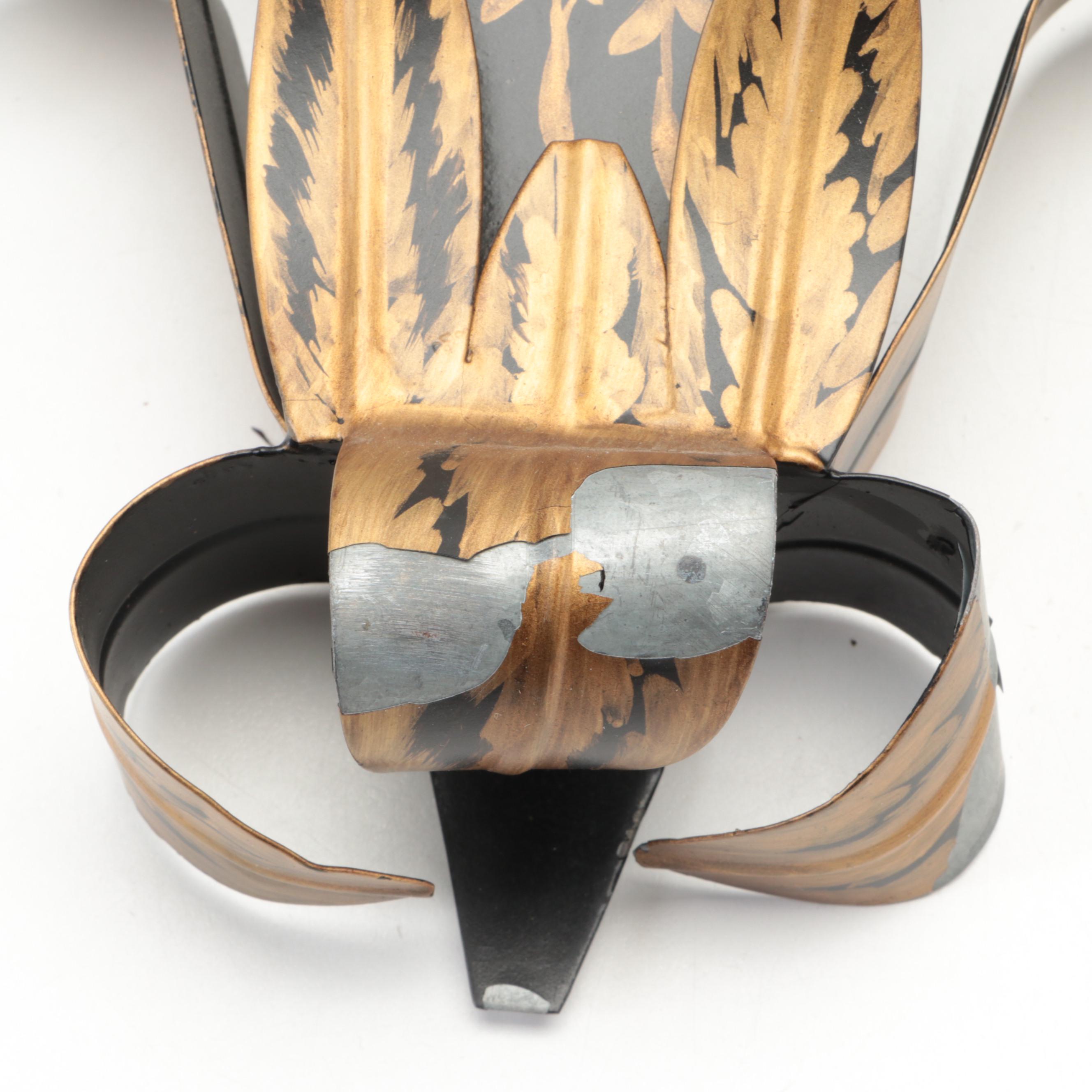 Three Tier Tole Wall Pockets