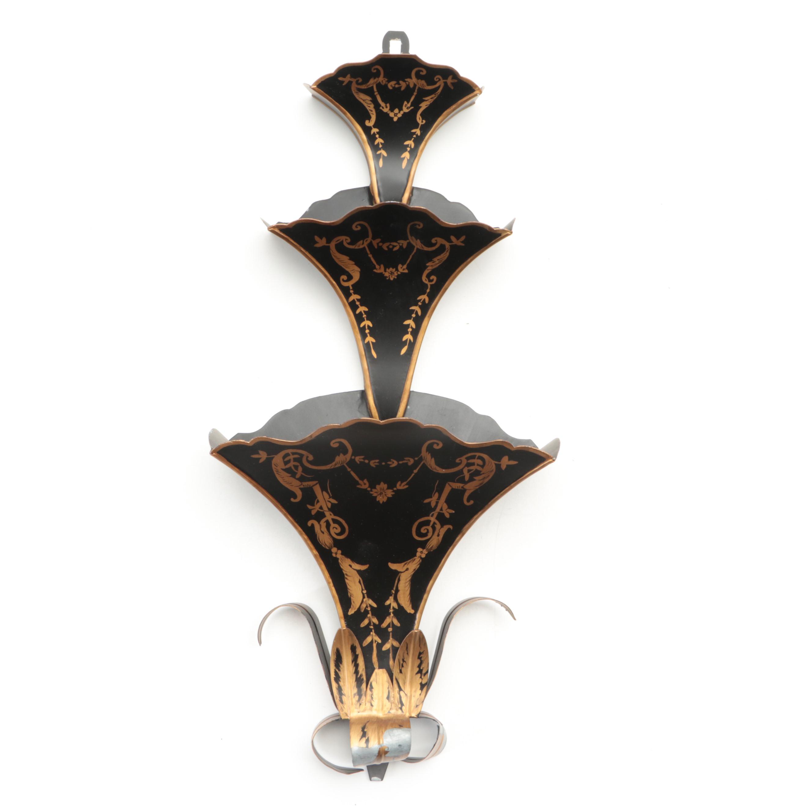 Three Tier Tole Wall Pockets