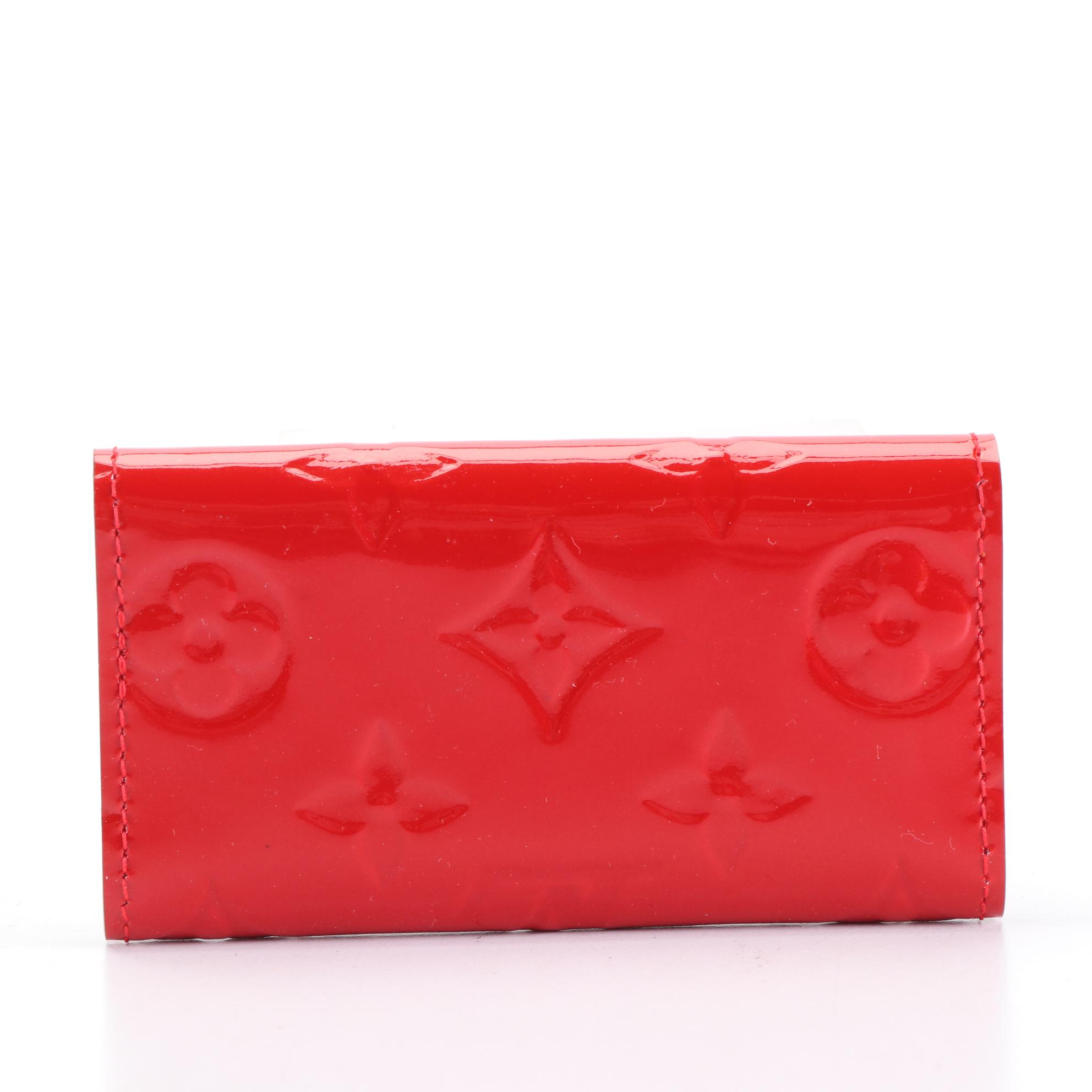 Louis Vuitton Four-Key Case in Monogram Vernis Leather