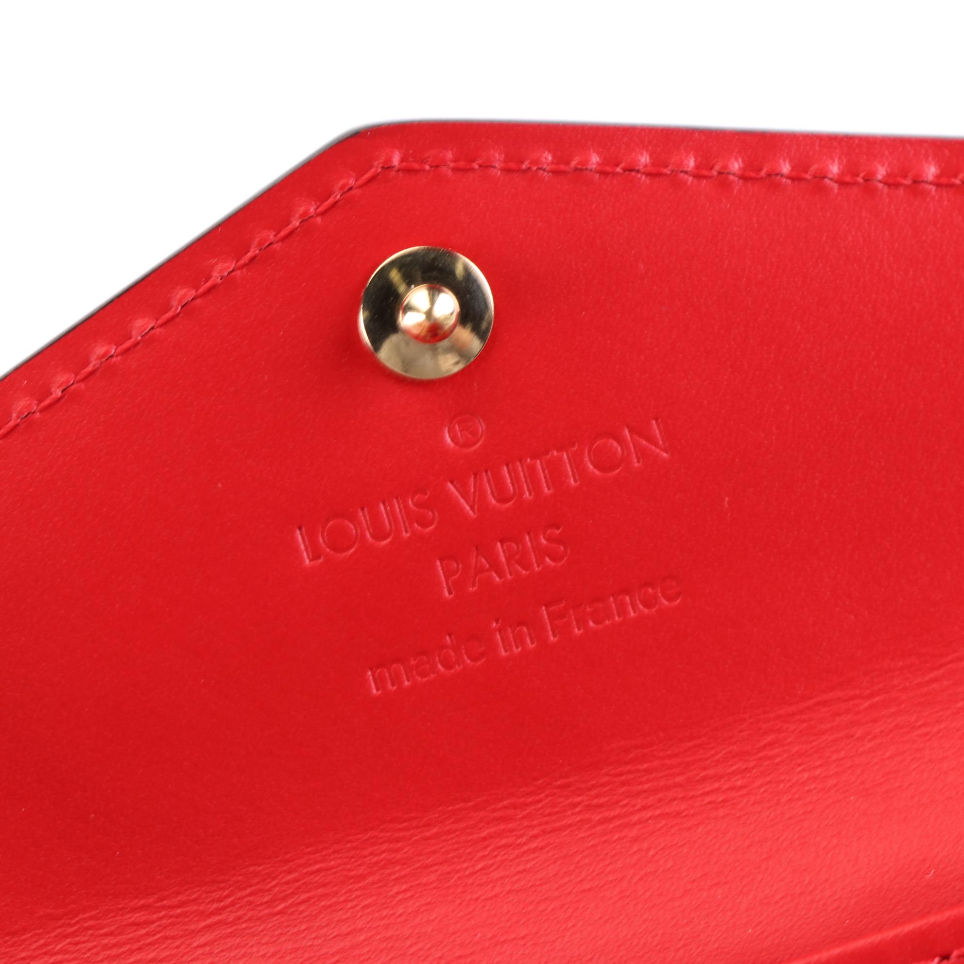 Louis Vuitton Four-Key Case in Monogram Vernis Leather