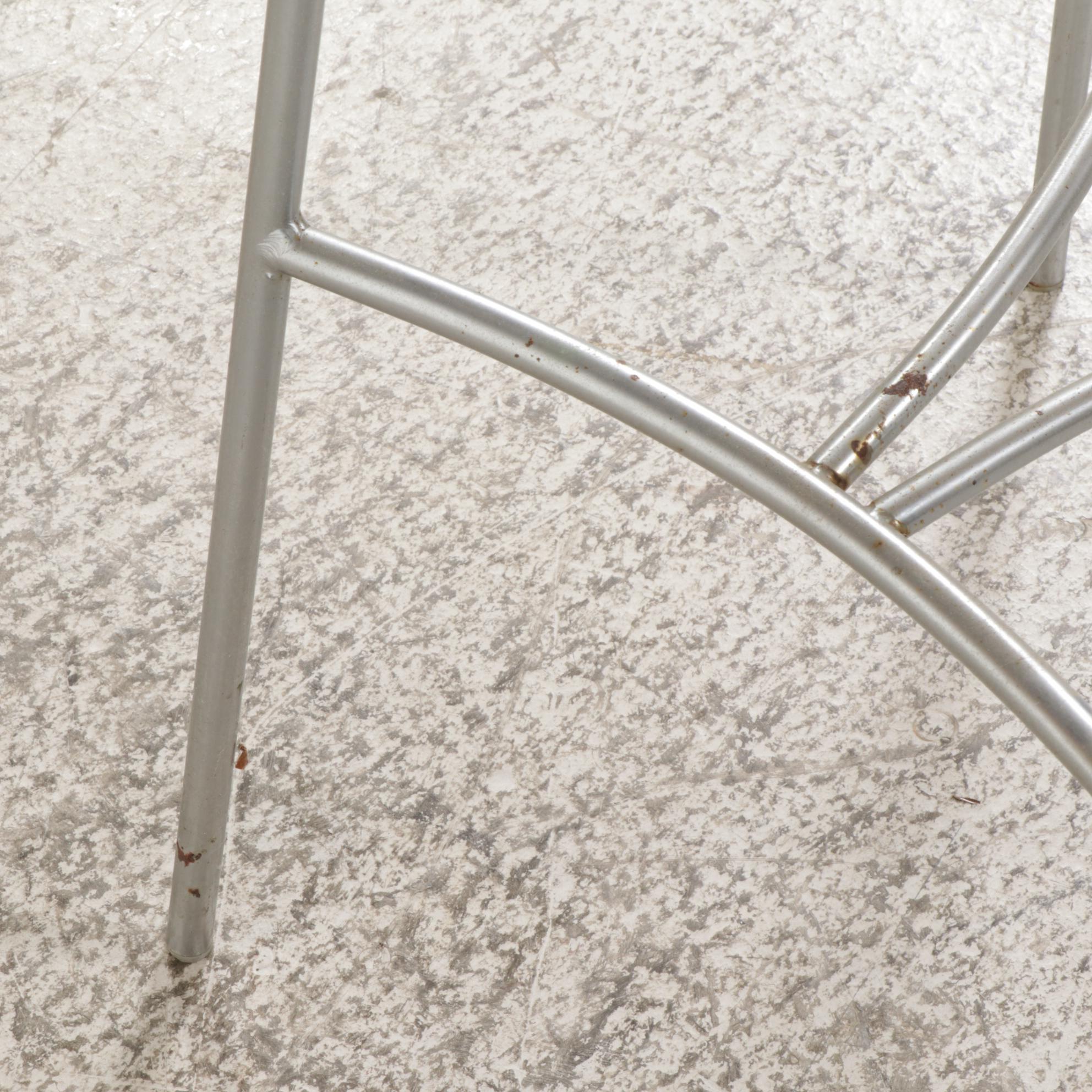 Nanna Ditzel "Trinidad" Danish Modern Laminated Teak and Steel Chairs